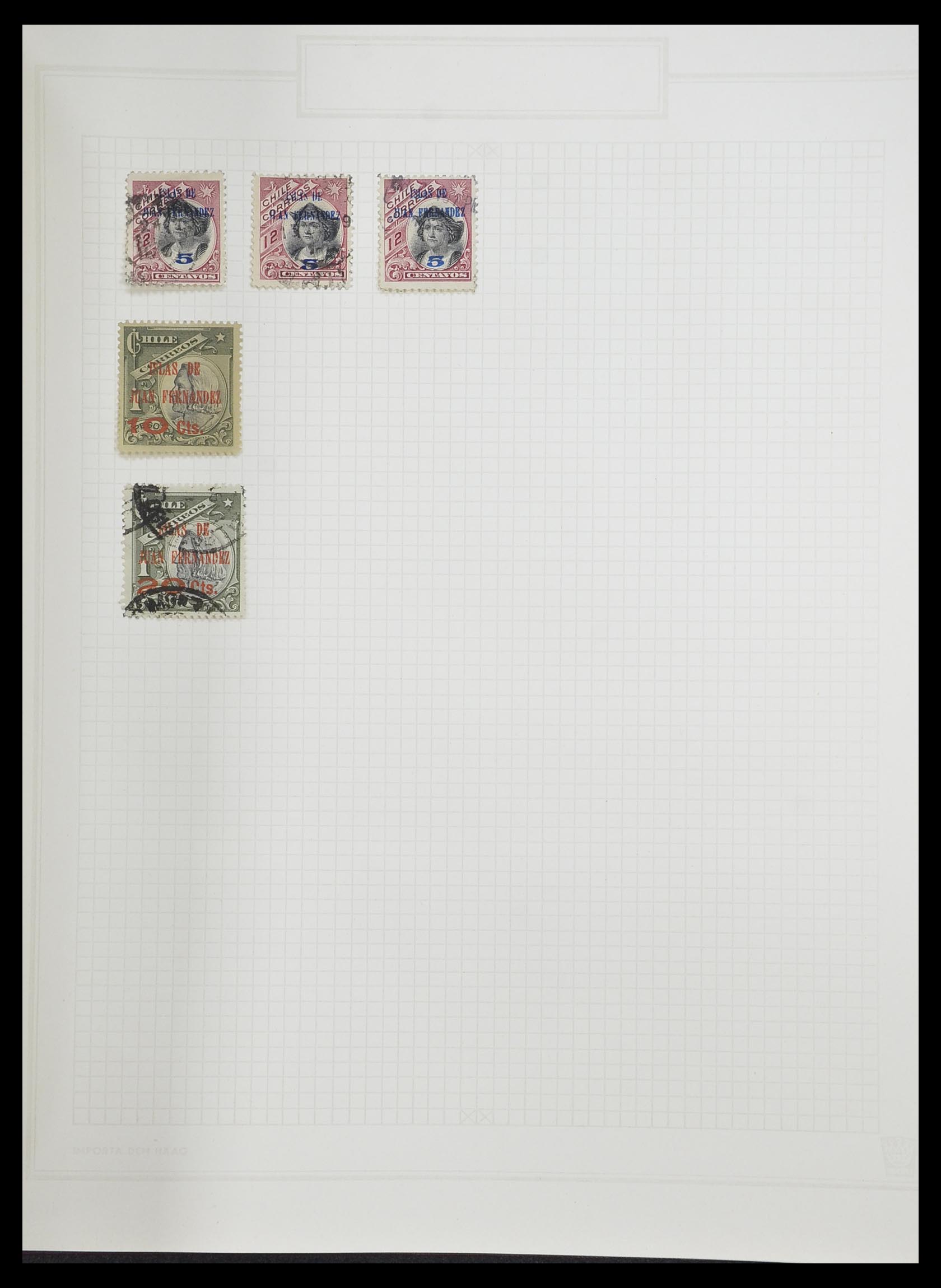 33913 044 - Postzegelverzameling 33913 Latijns Amerika 1850-1950.