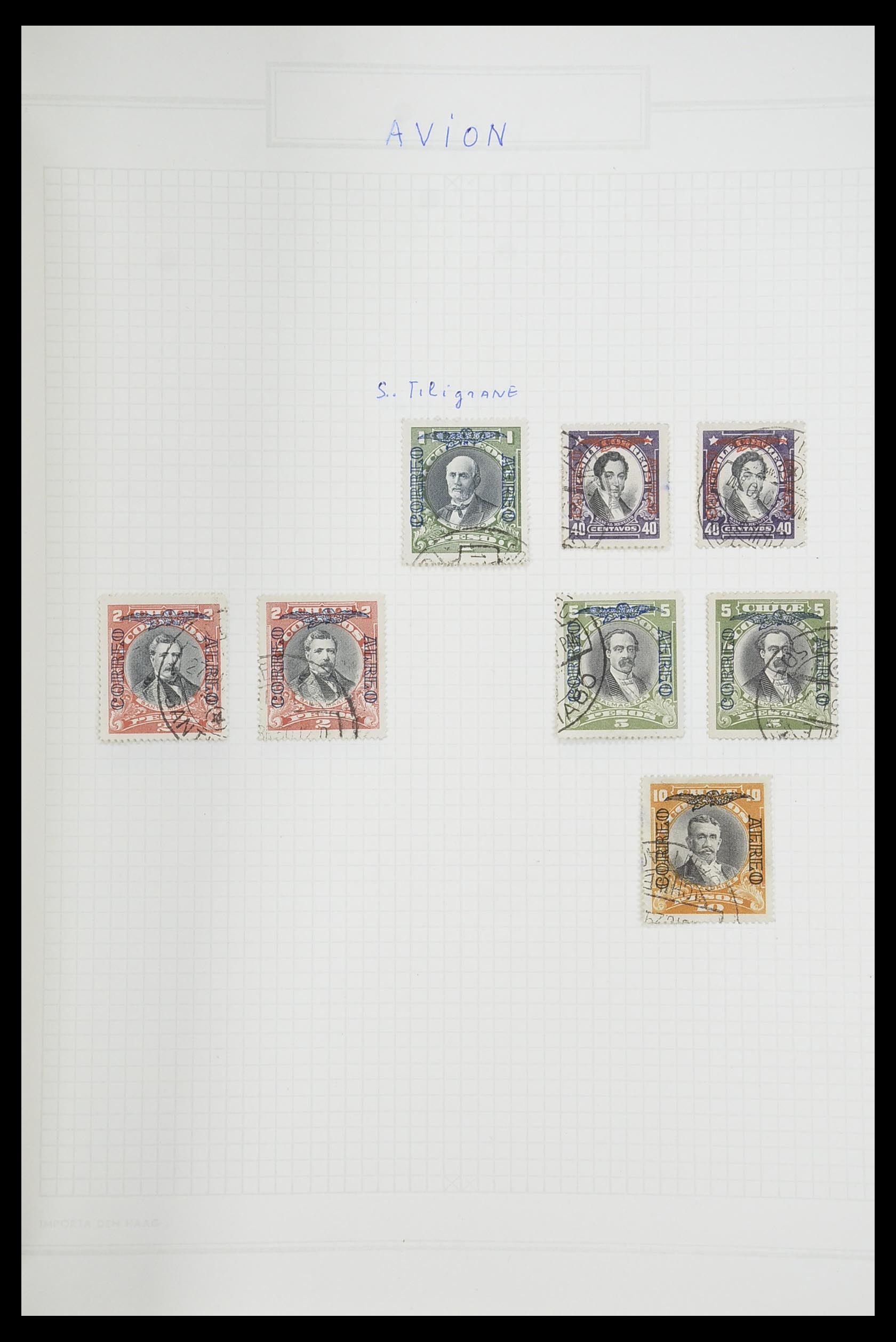 33913 066 - Postzegelverzameling 33913 Latijns Amerika 1850-1950.