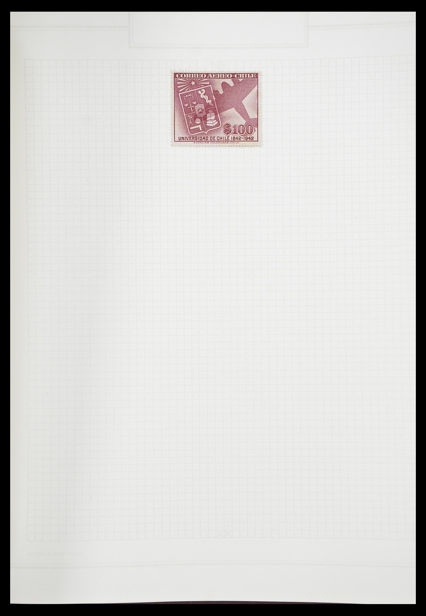 33913 072 - Postzegelverzameling 33913 Latijns Amerika 1850-1950.