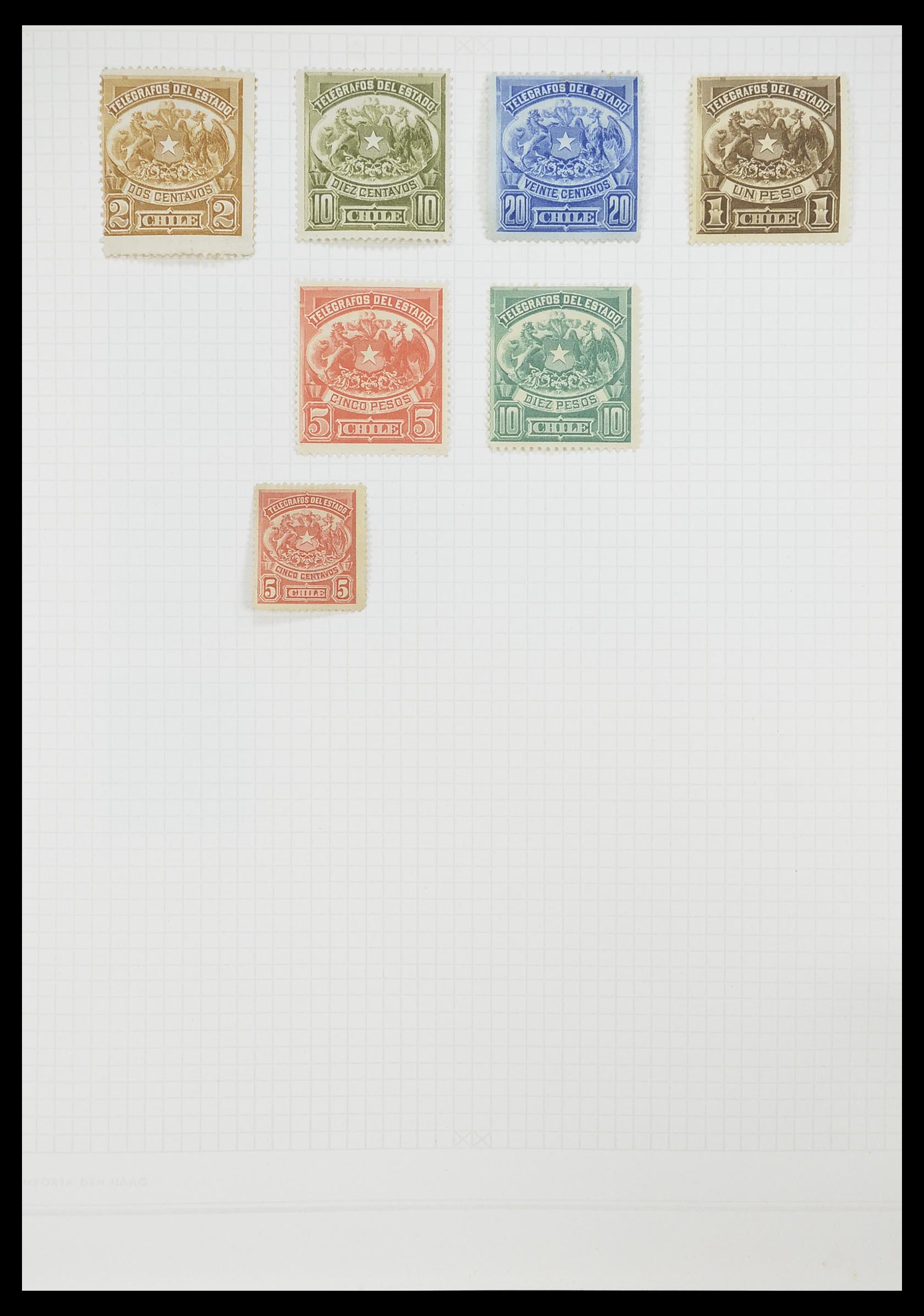 33913 073 - Postzegelverzameling 33913 Latijns Amerika 1850-1950.