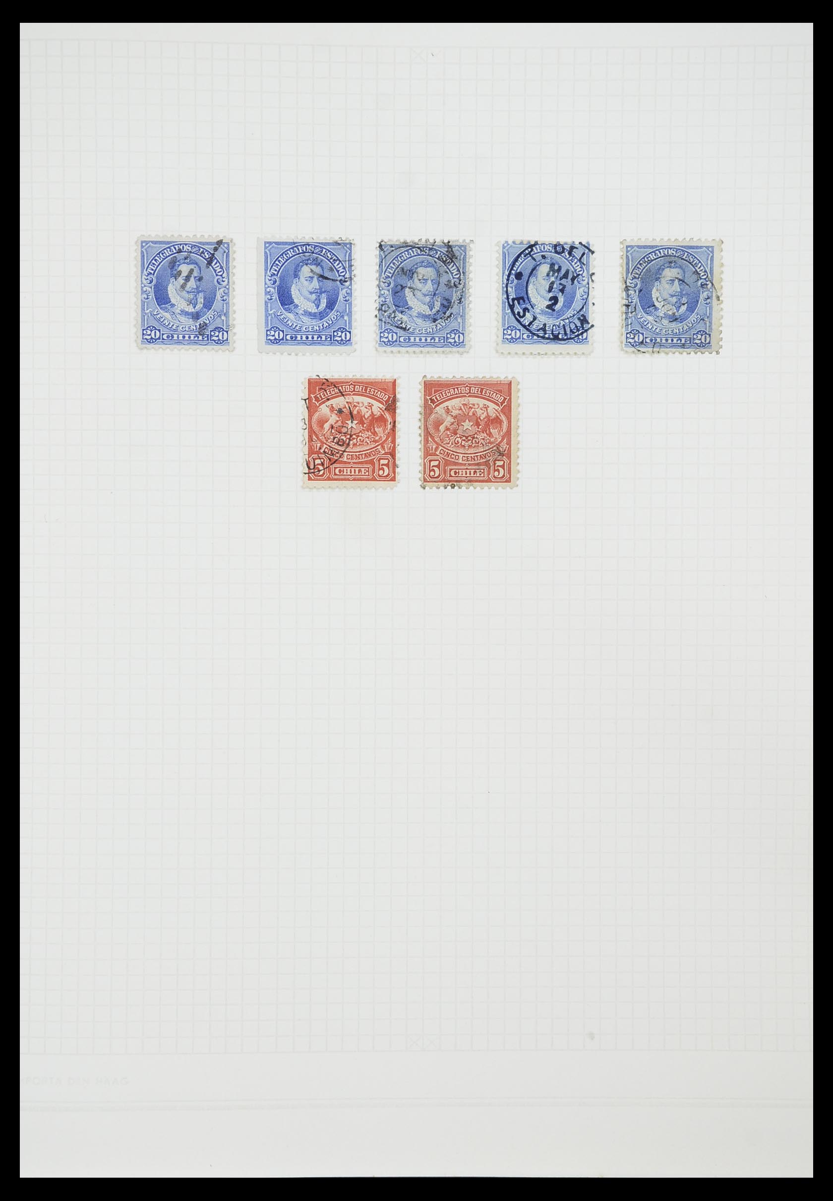 33913 079 - Postzegelverzameling 33913 Latijns Amerika 1850-1950.