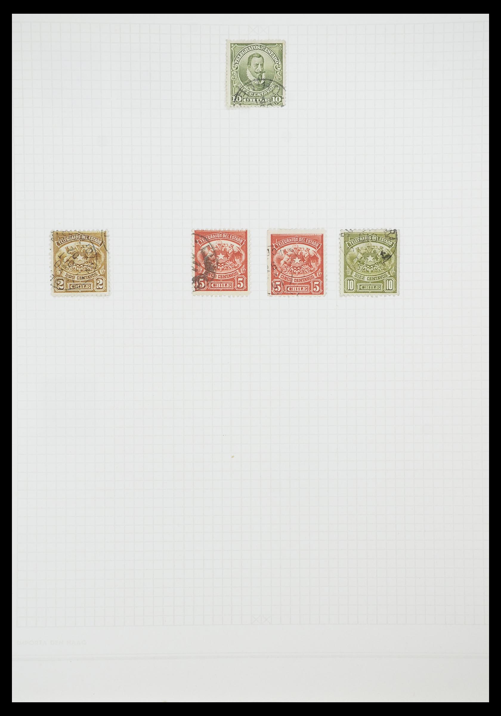 33913 082 - Postzegelverzameling 33913 Latijns Amerika 1850-1950.