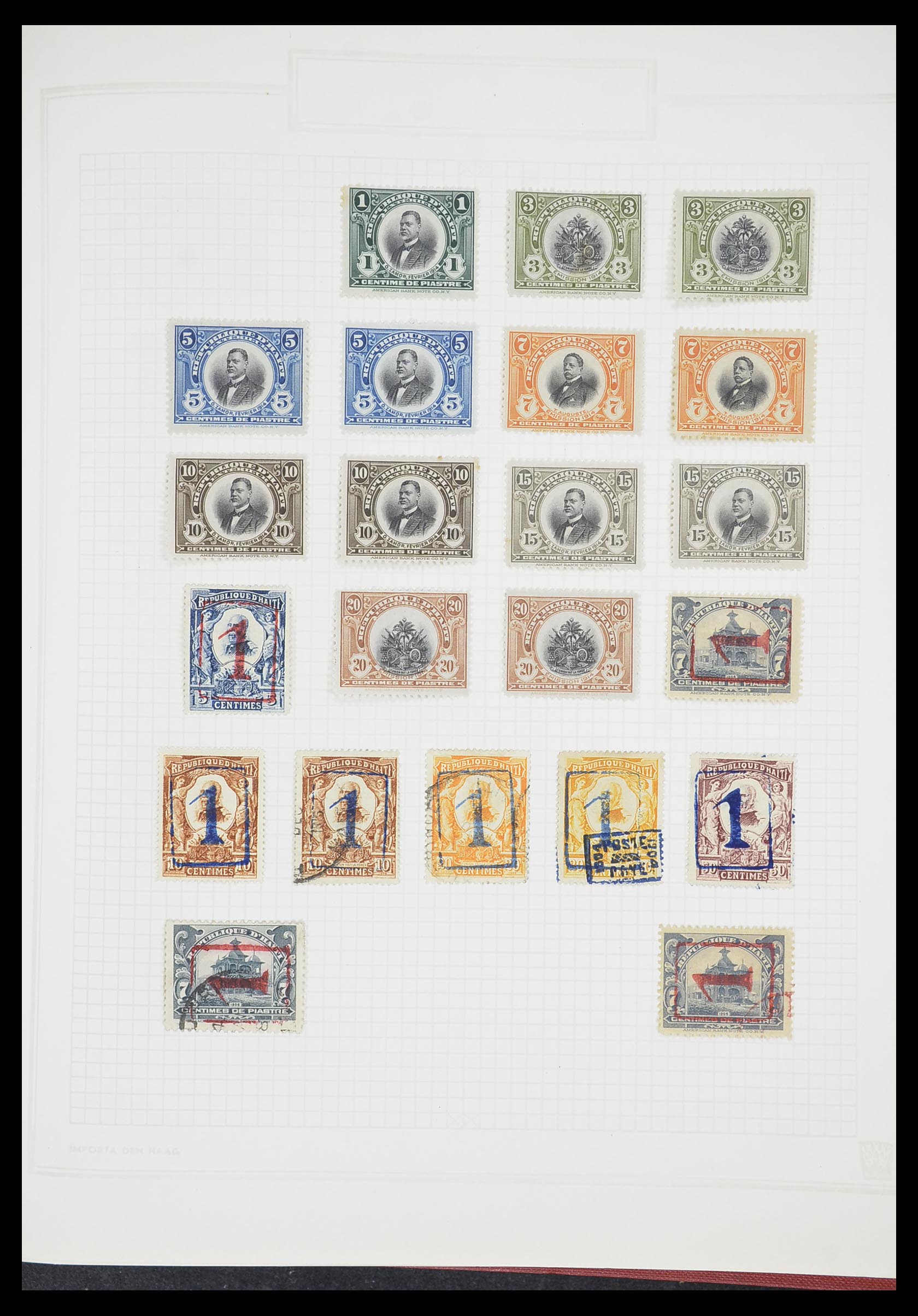 33913 462 - Postzegelverzameling 33913 Latijns Amerika 1850-1950.
