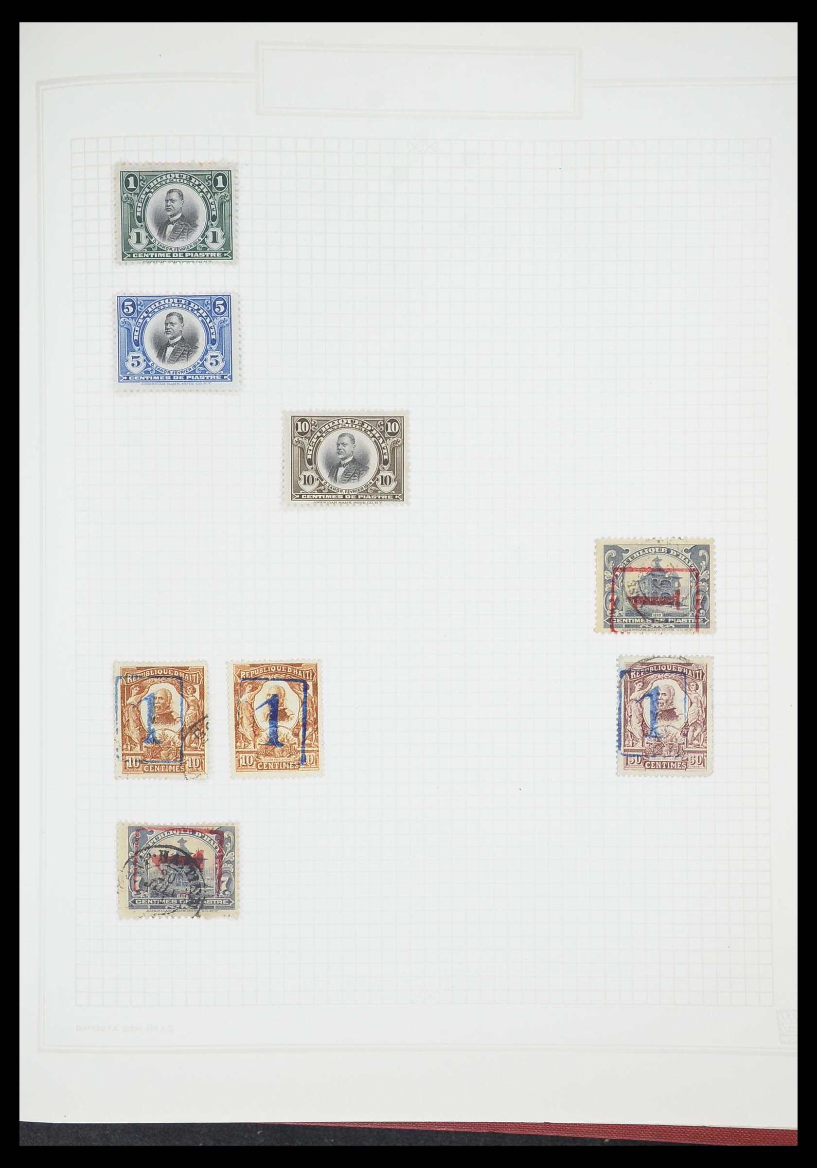 33913 463 - Postzegelverzameling 33913 Latijns Amerika 1850-1950.