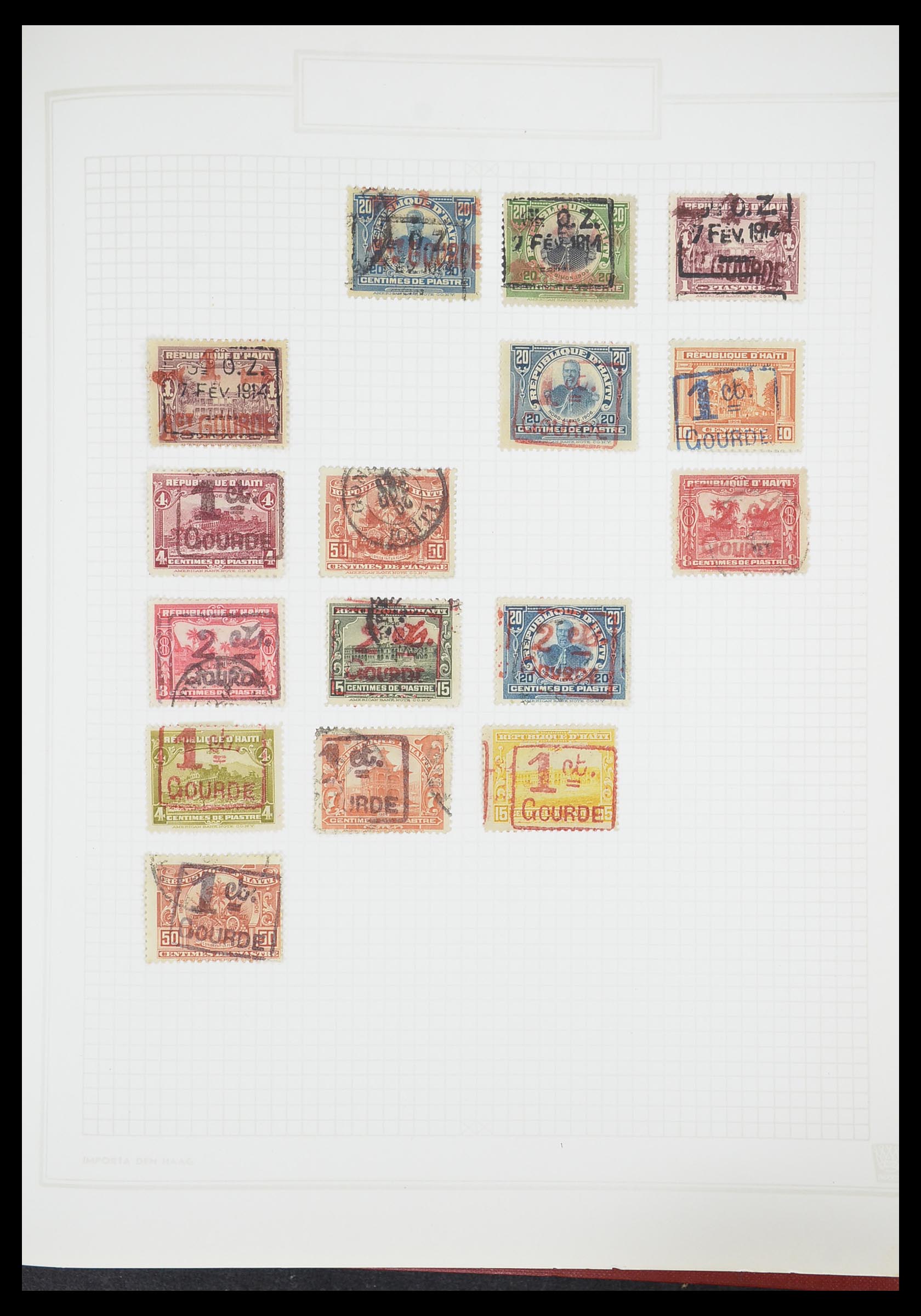 33913 464 - Postzegelverzameling 33913 Latijns Amerika 1850-1950.