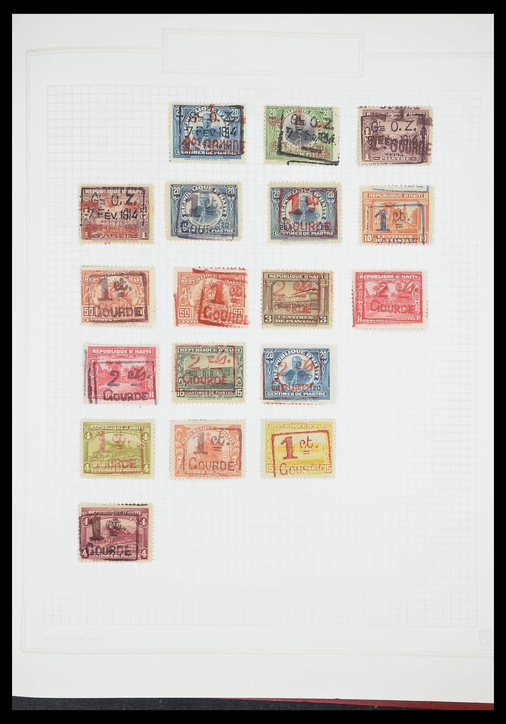 33913 465 - Postzegelverzameling 33913 Latijns Amerika 1850-1950.
