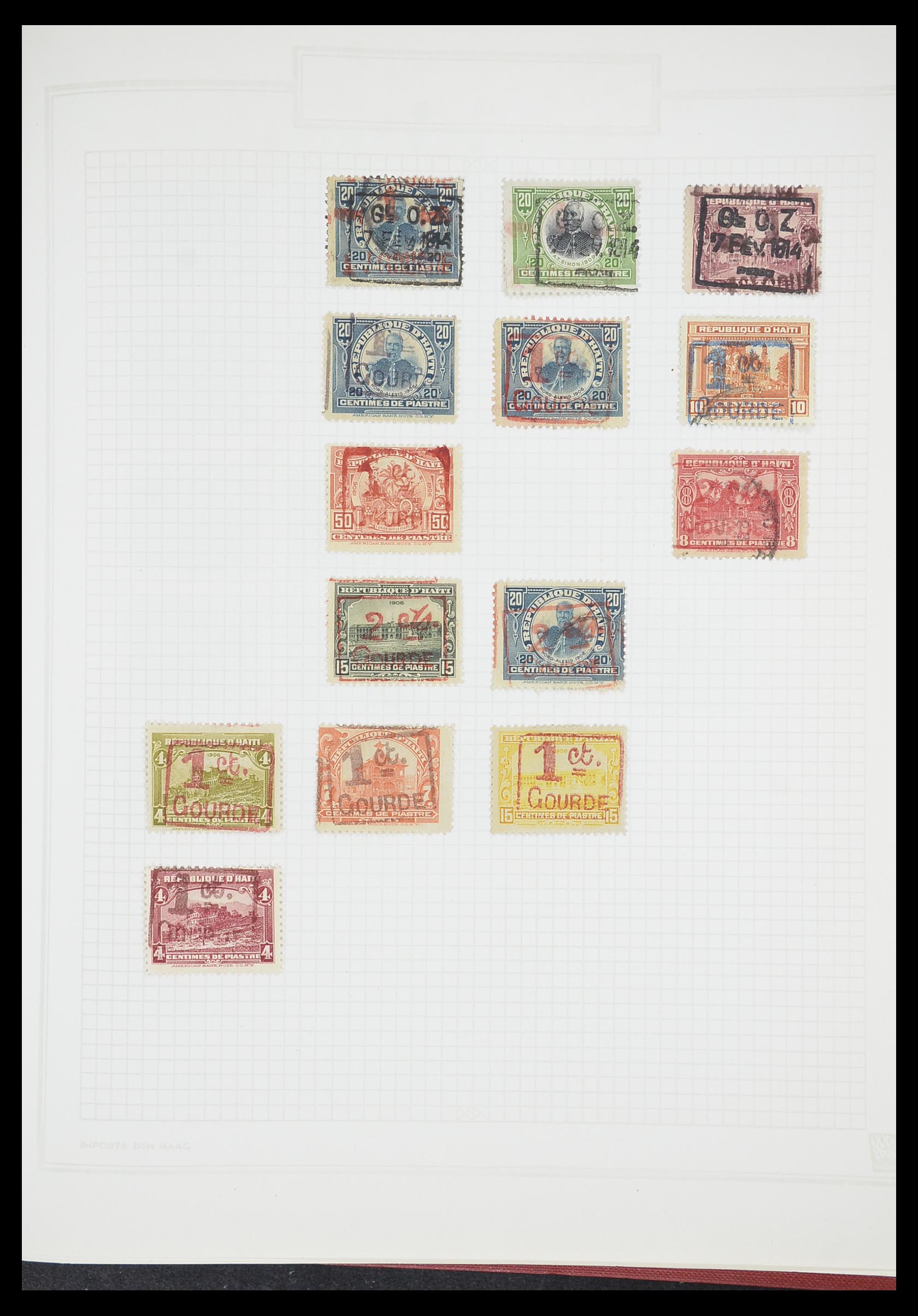 33913 466 - Postzegelverzameling 33913 Latijns Amerika 1850-1950.