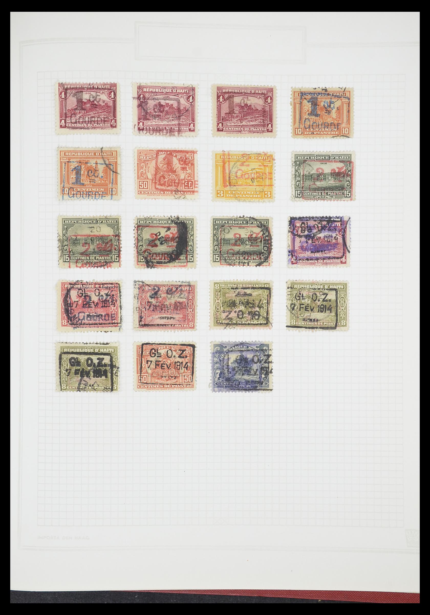 33913 467 - Postzegelverzameling 33913 Latijns Amerika 1850-1950.
