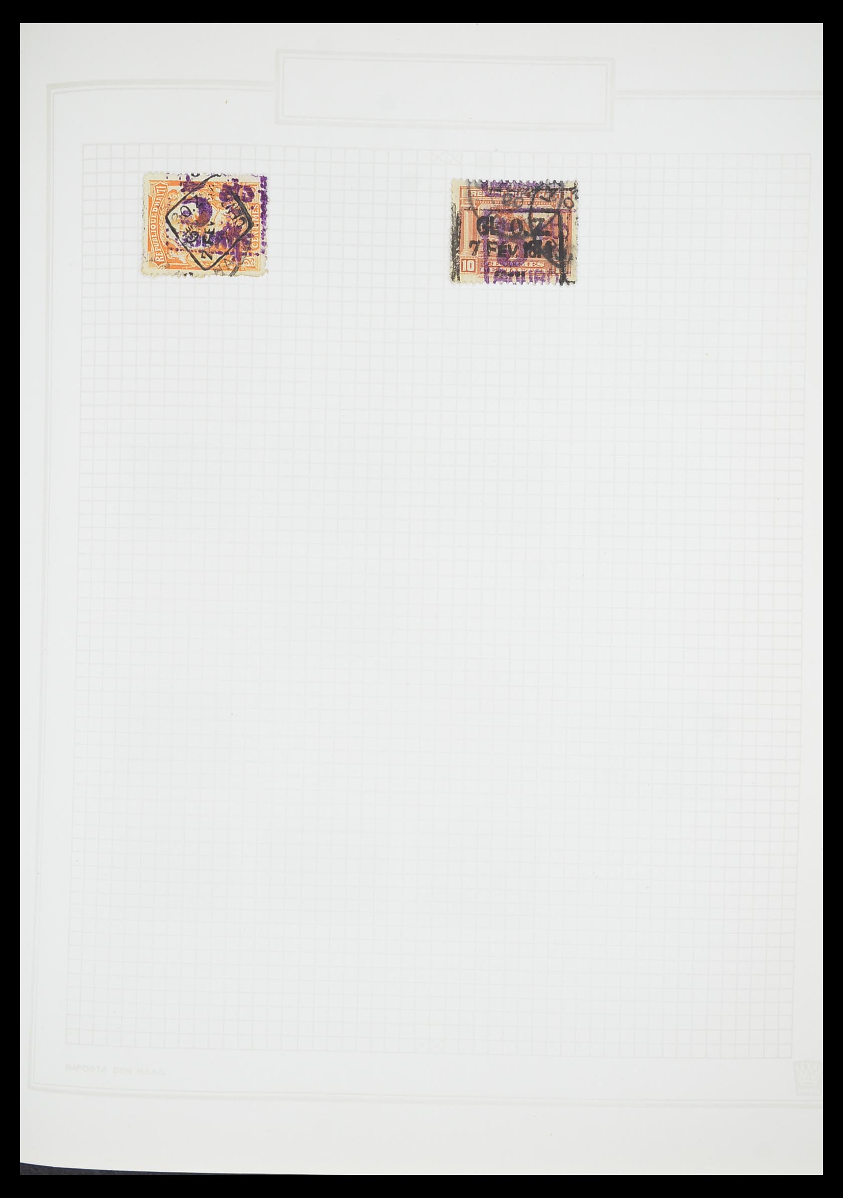 33913 468 - Postzegelverzameling 33913 Latijns Amerika 1850-1950.