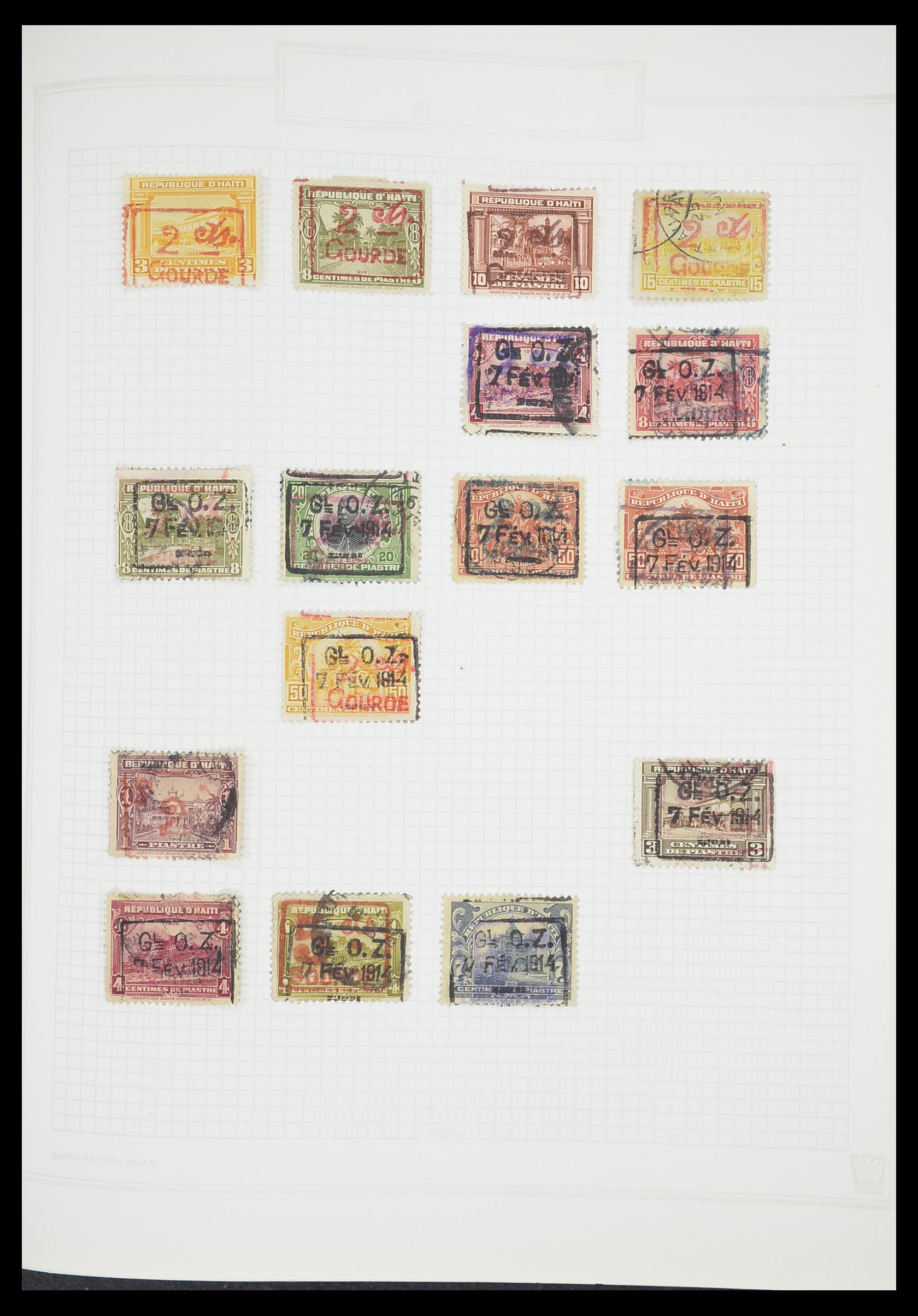33913 469 - Postzegelverzameling 33913 Latijns Amerika 1850-1950.