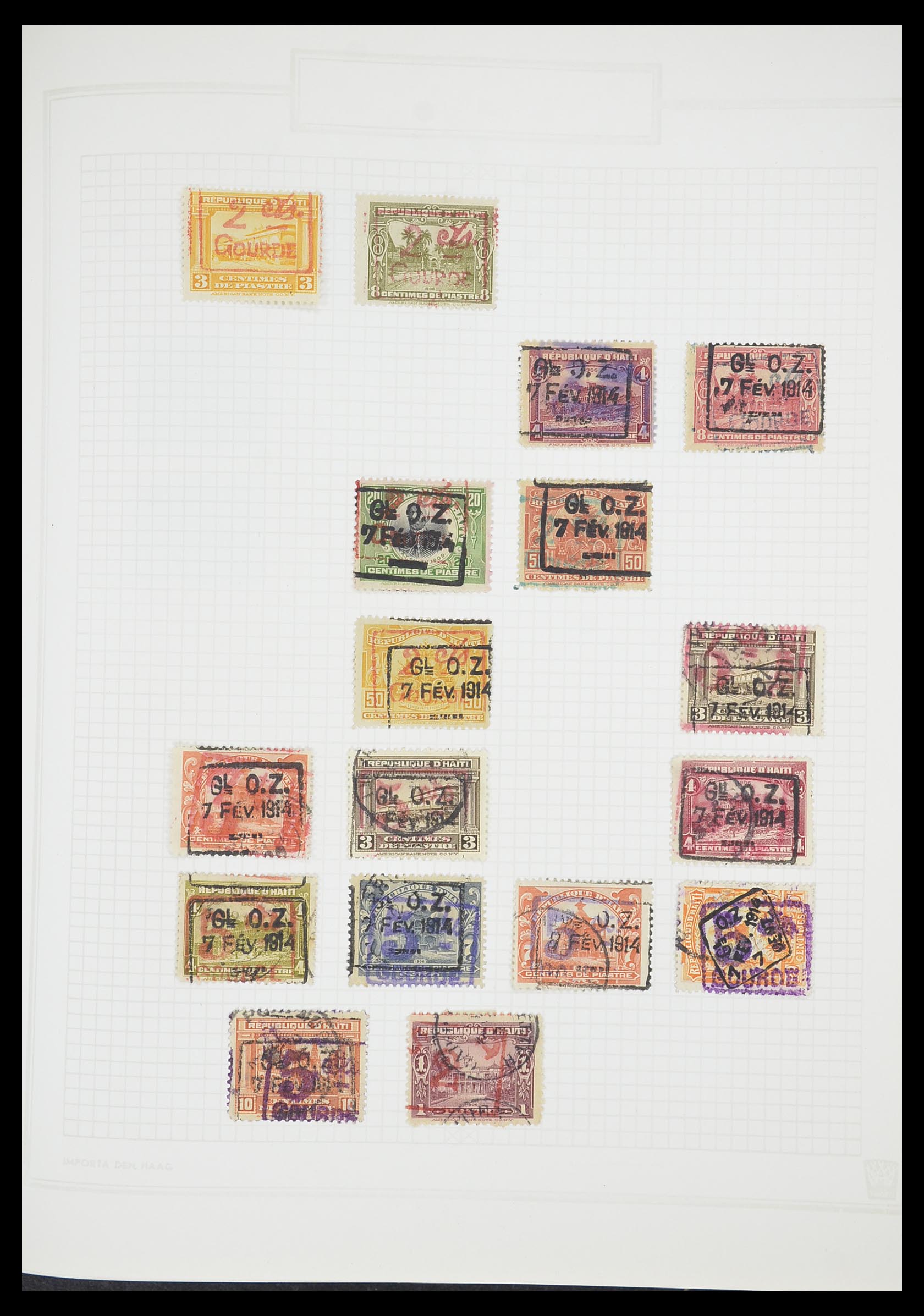 33913 470 - Postzegelverzameling 33913 Latijns Amerika 1850-1950.