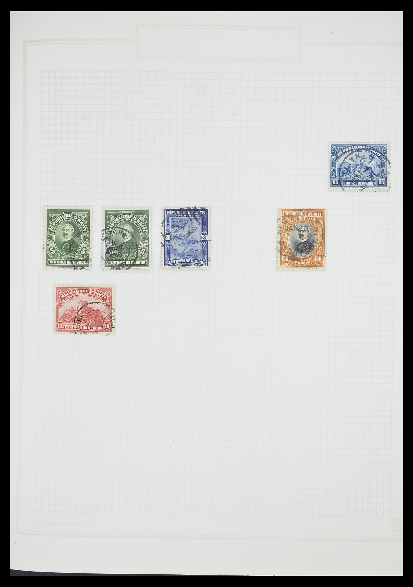 33913 474 - Postzegelverzameling 33913 Latijns Amerika 1850-1950.
