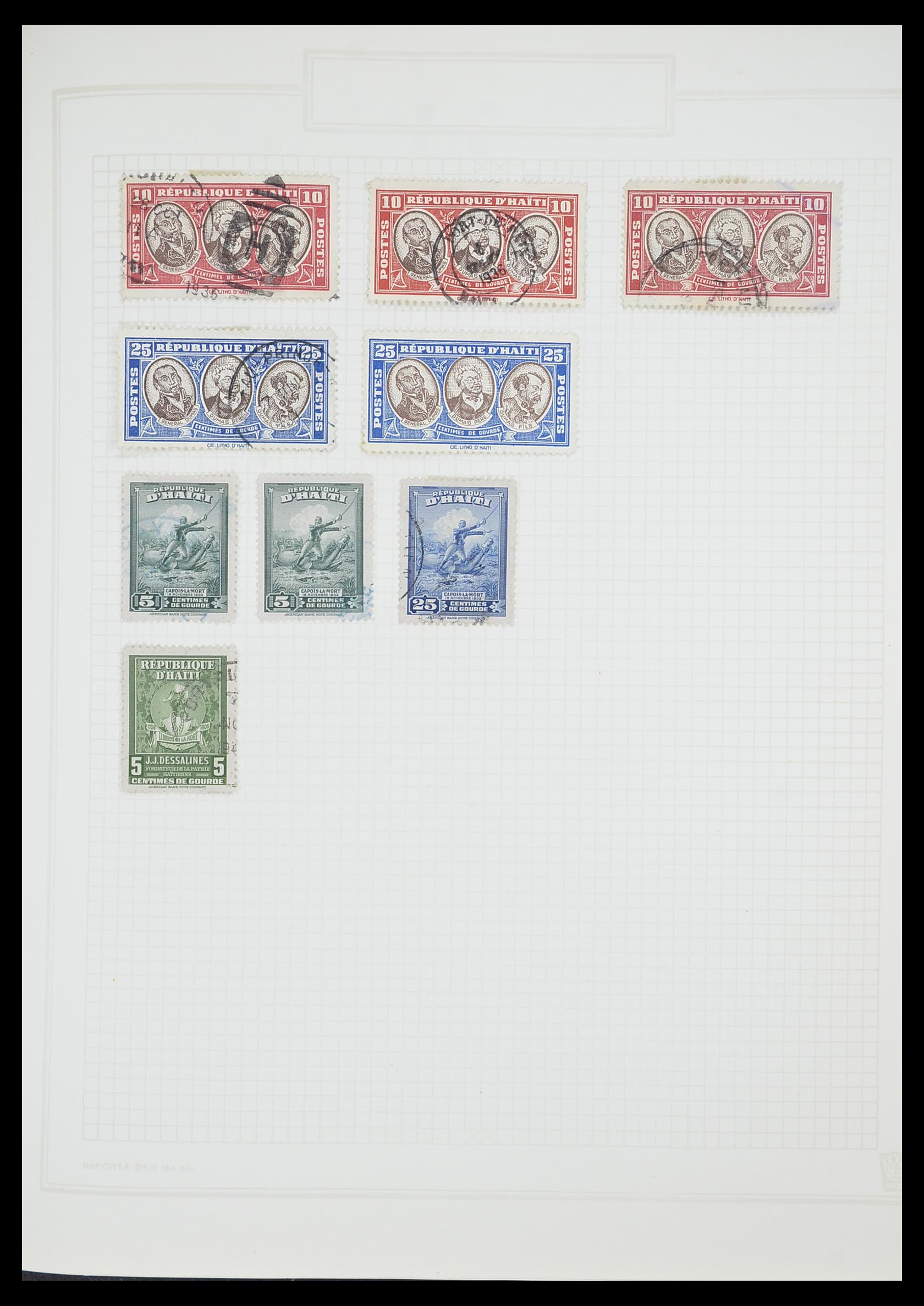 33913 475 - Postzegelverzameling 33913 Latijns Amerika 1850-1950.