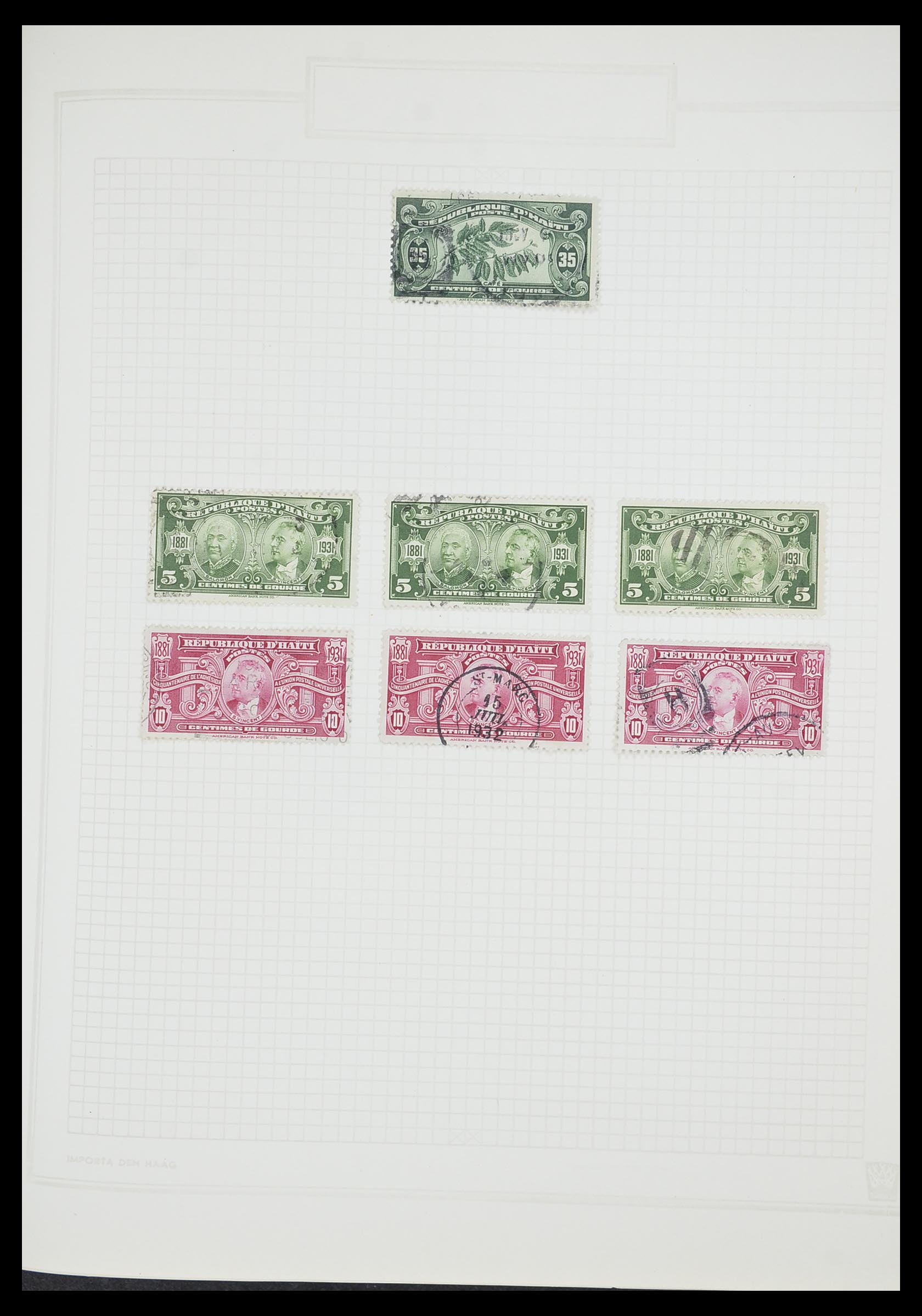 33913 477 - Postzegelverzameling 33913 Latijns Amerika 1850-1950.