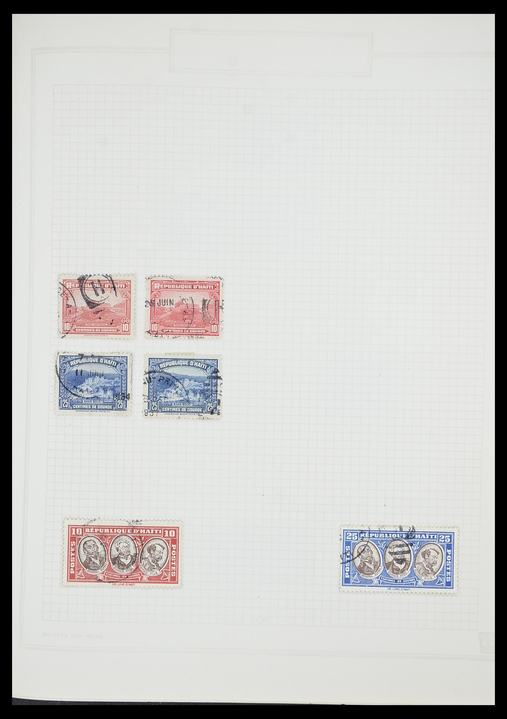 33913 481 - Postzegelverzameling 33913 Latijns Amerika 1850-1950.