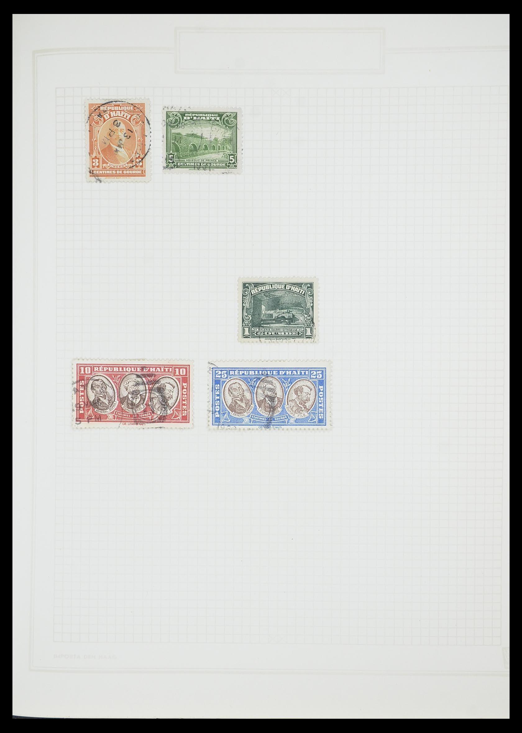33913 483 - Postzegelverzameling 33913 Latijns Amerika 1850-1950.