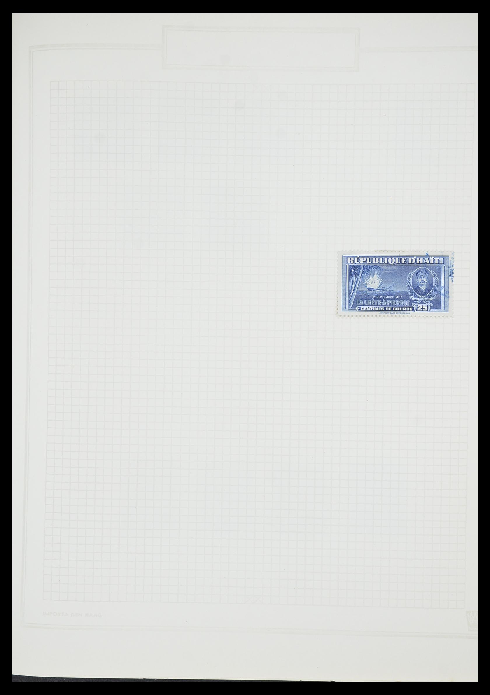 33913 484 - Postzegelverzameling 33913 Latijns Amerika 1850-1950.