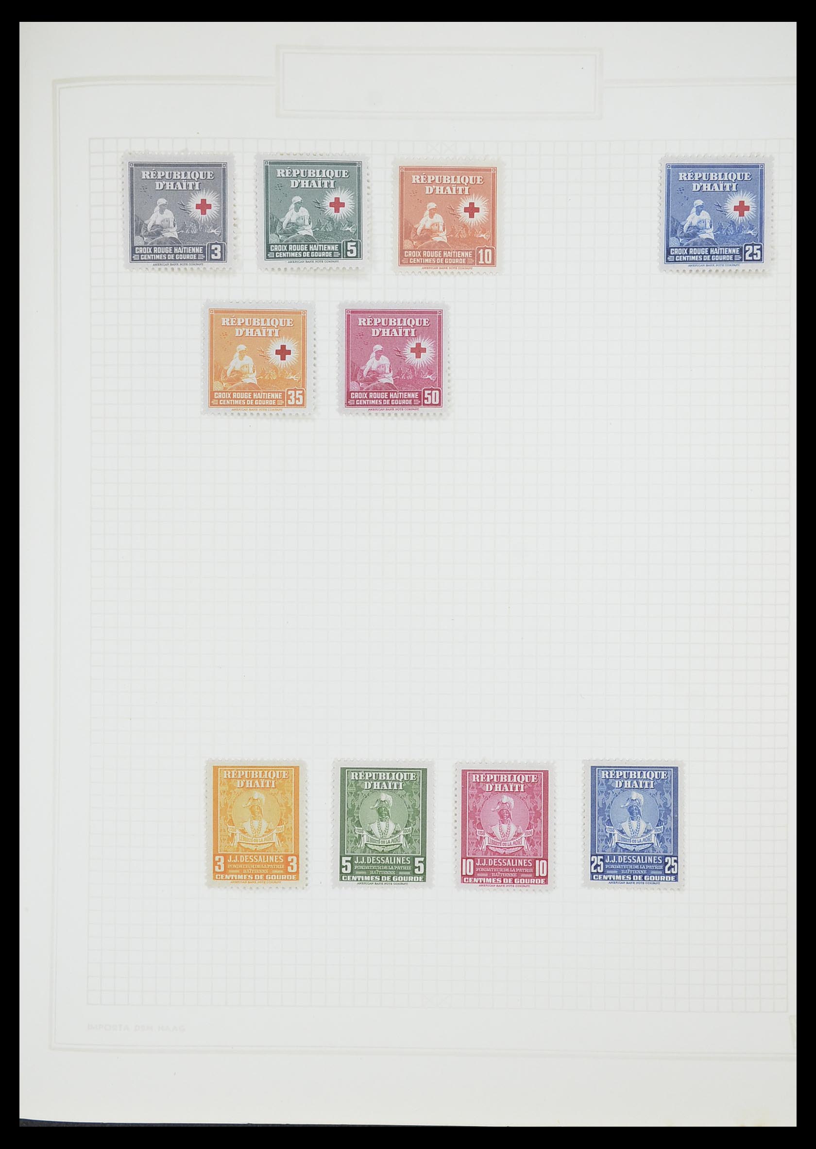 33913 485 - Postzegelverzameling 33913 Latijns Amerika 1850-1950.