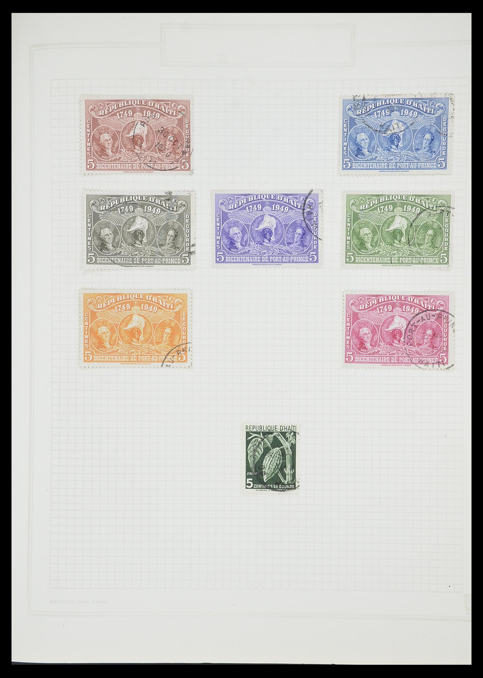 33913 487 - Postzegelverzameling 33913 Latijns Amerika 1850-1950.