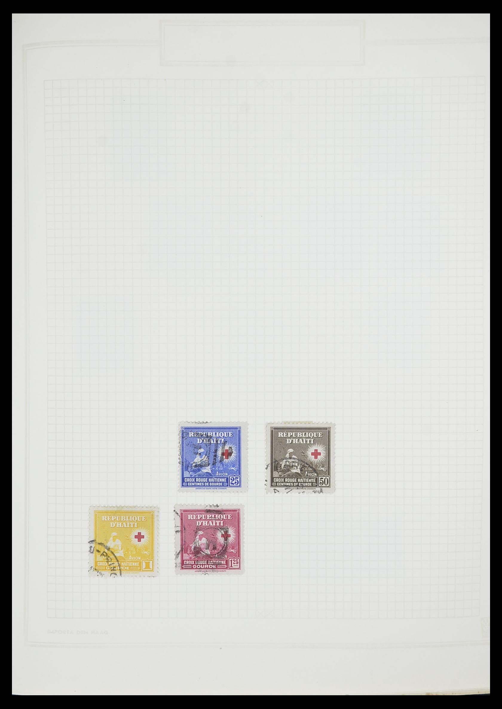 33913 492 - Postzegelverzameling 33913 Latijns Amerika 1850-1950.