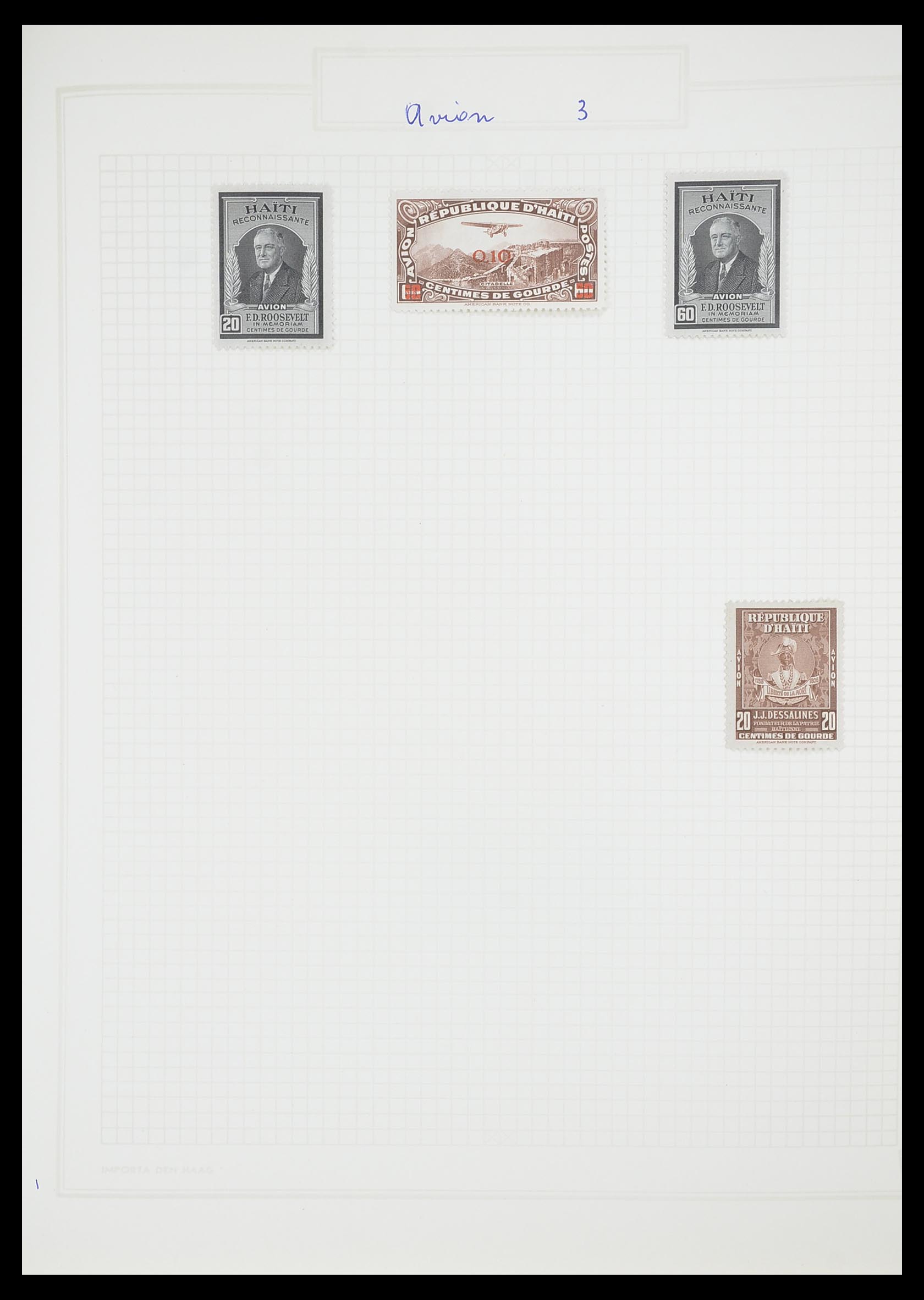 33913 494 - Postzegelverzameling 33913 Latijns Amerika 1850-1950.
