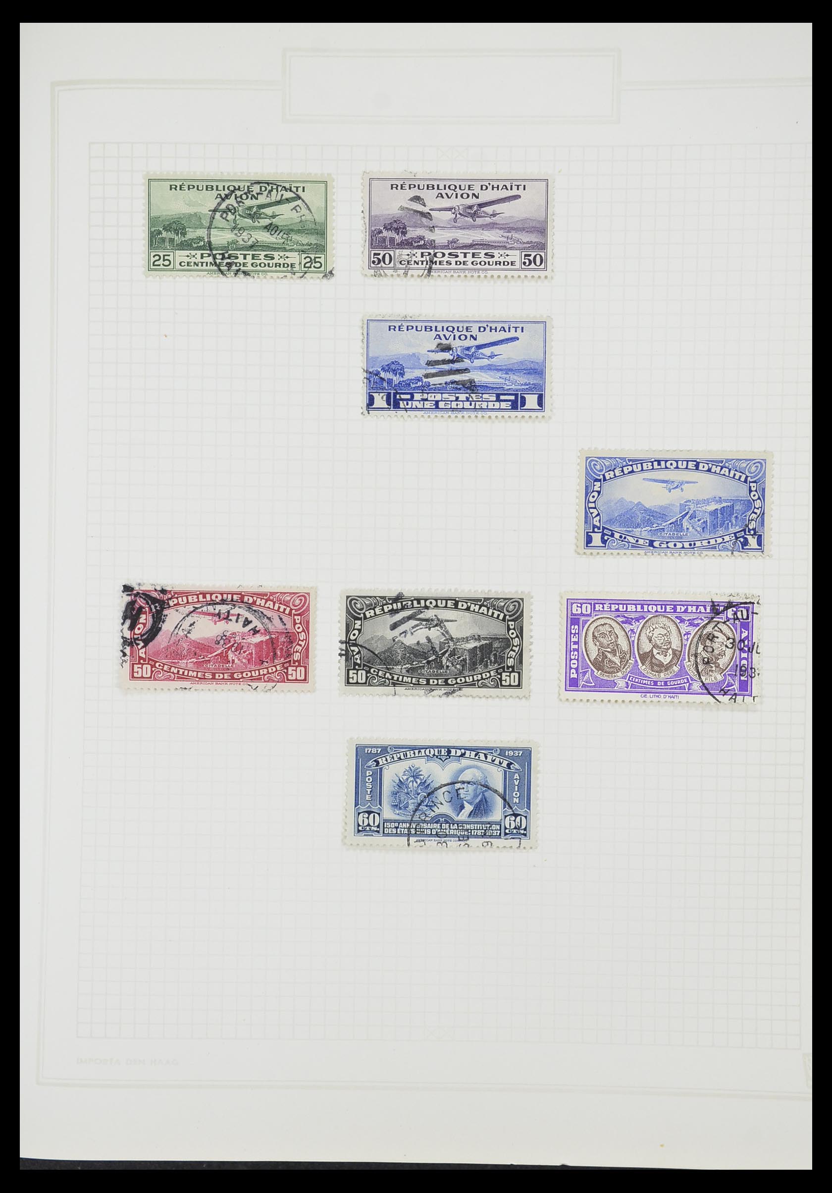 33913 497 - Postzegelverzameling 33913 Latijns Amerika 1850-1950.