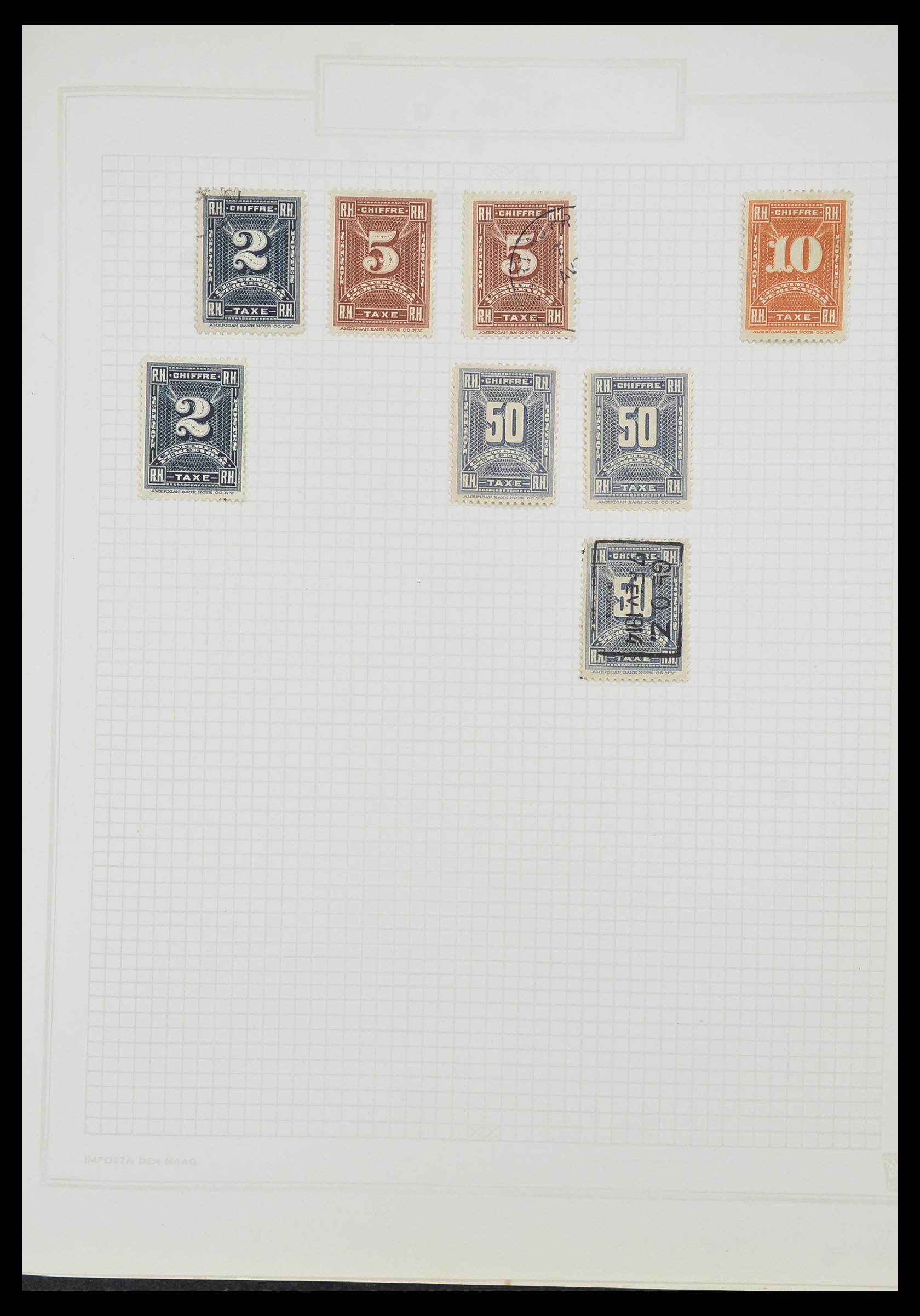 33913 501 - Postzegelverzameling 33913 Latijns Amerika 1850-1950.