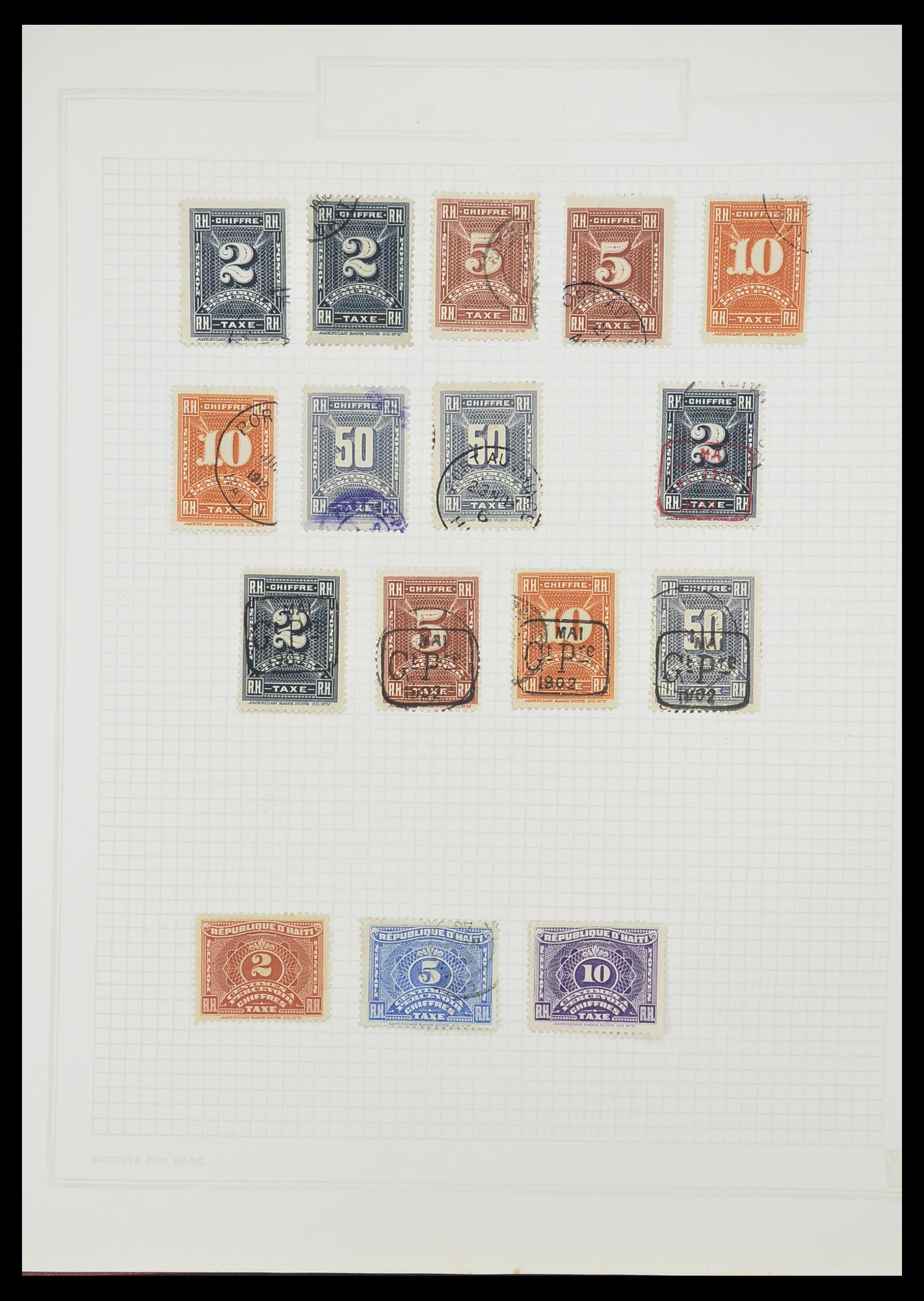 33913 503 - Postzegelverzameling 33913 Latijns Amerika 1850-1950.