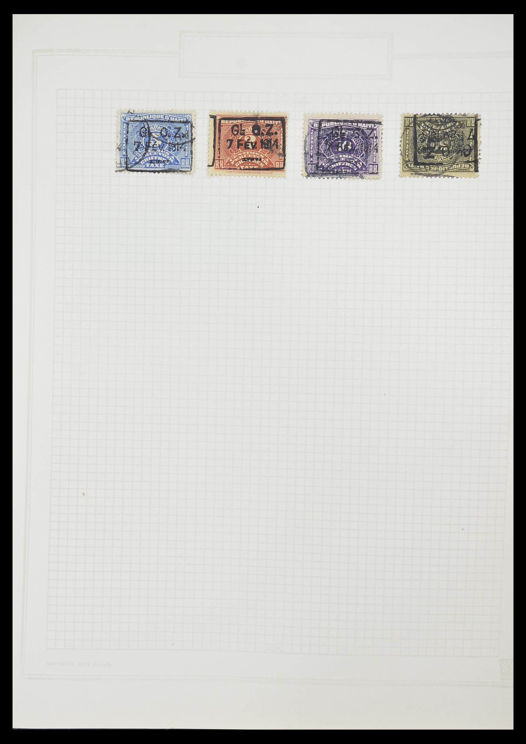 33913 504 - Postzegelverzameling 33913 Latijns Amerika 1850-1950.