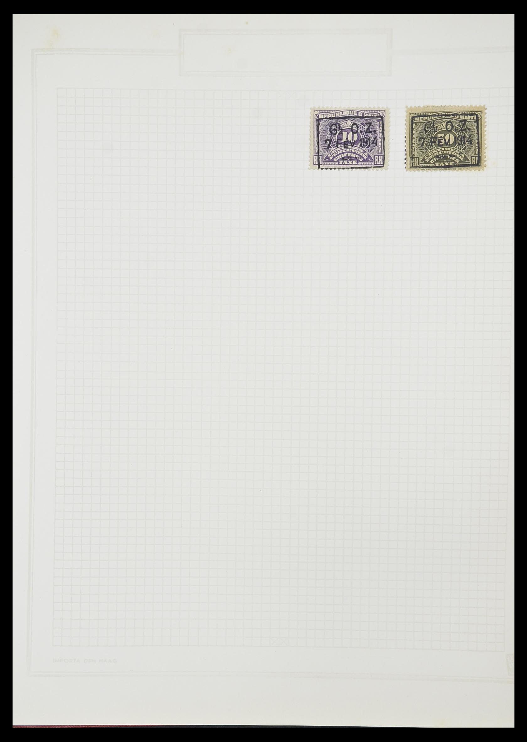 33913 506 - Postzegelverzameling 33913 Latijns Amerika 1850-1950.