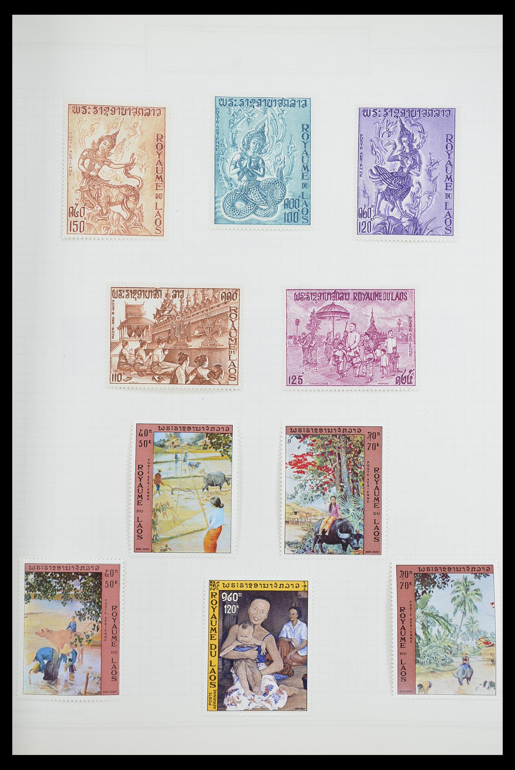 33914 147 - Postzegelverzameling 33914 Franse koloniën in Azië 1951-1975.
