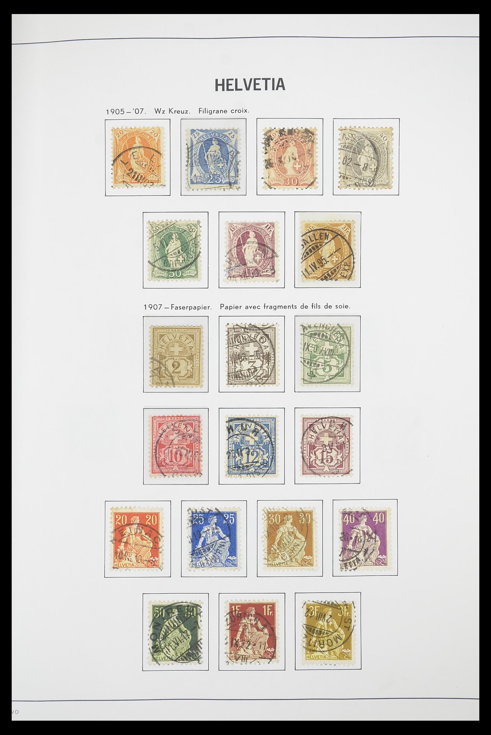 33915 006 - Stamp collection 33915 Switzerland 1850-1994.