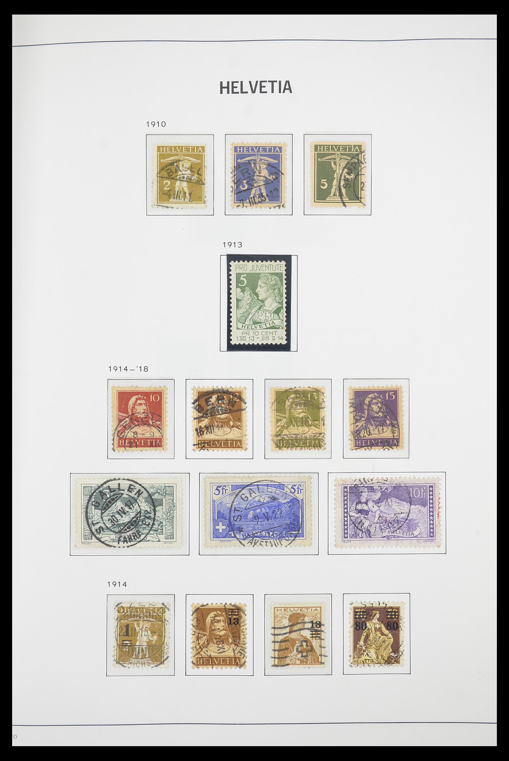 33915 008 - Stamp collection 33915 Switzerland 1850-1994.