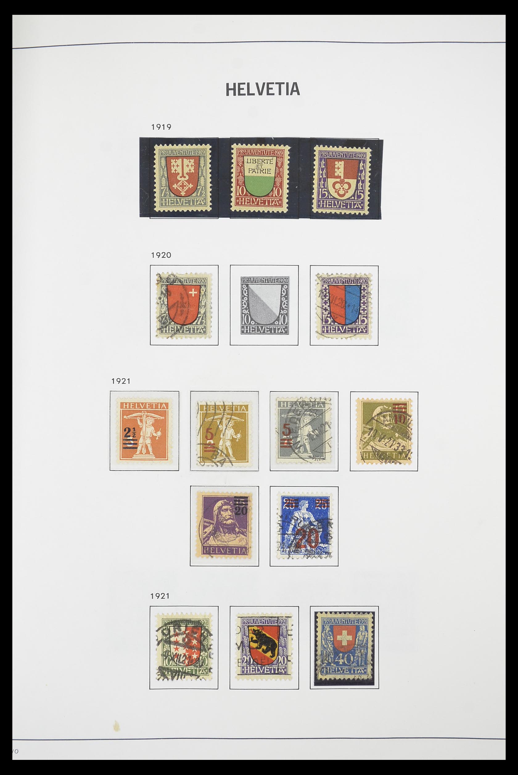 33915 011 - Stamp collection 33915 Switzerland 1850-1994.