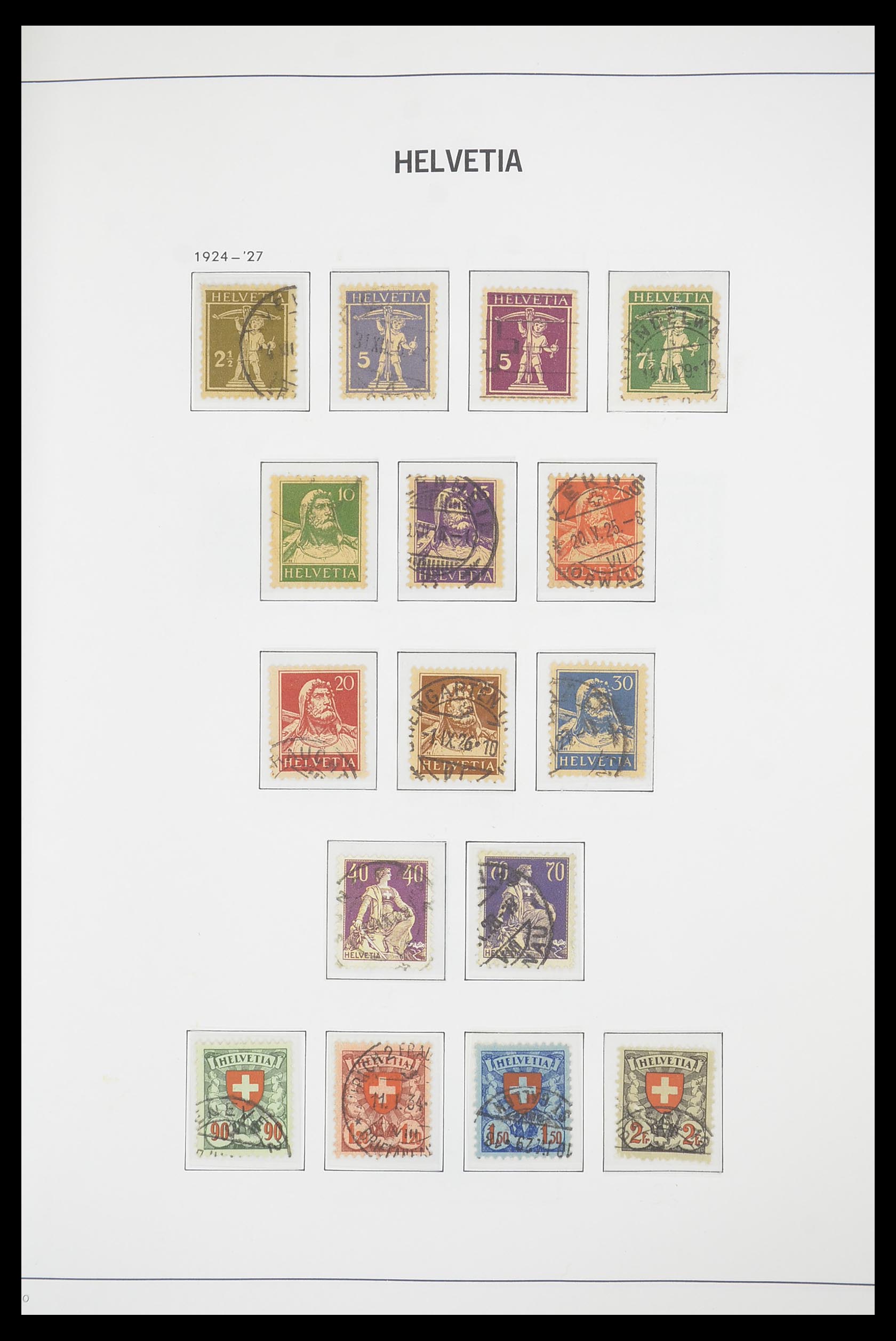 33915 013 - Stamp collection 33915 Switzerland 1850-1994.