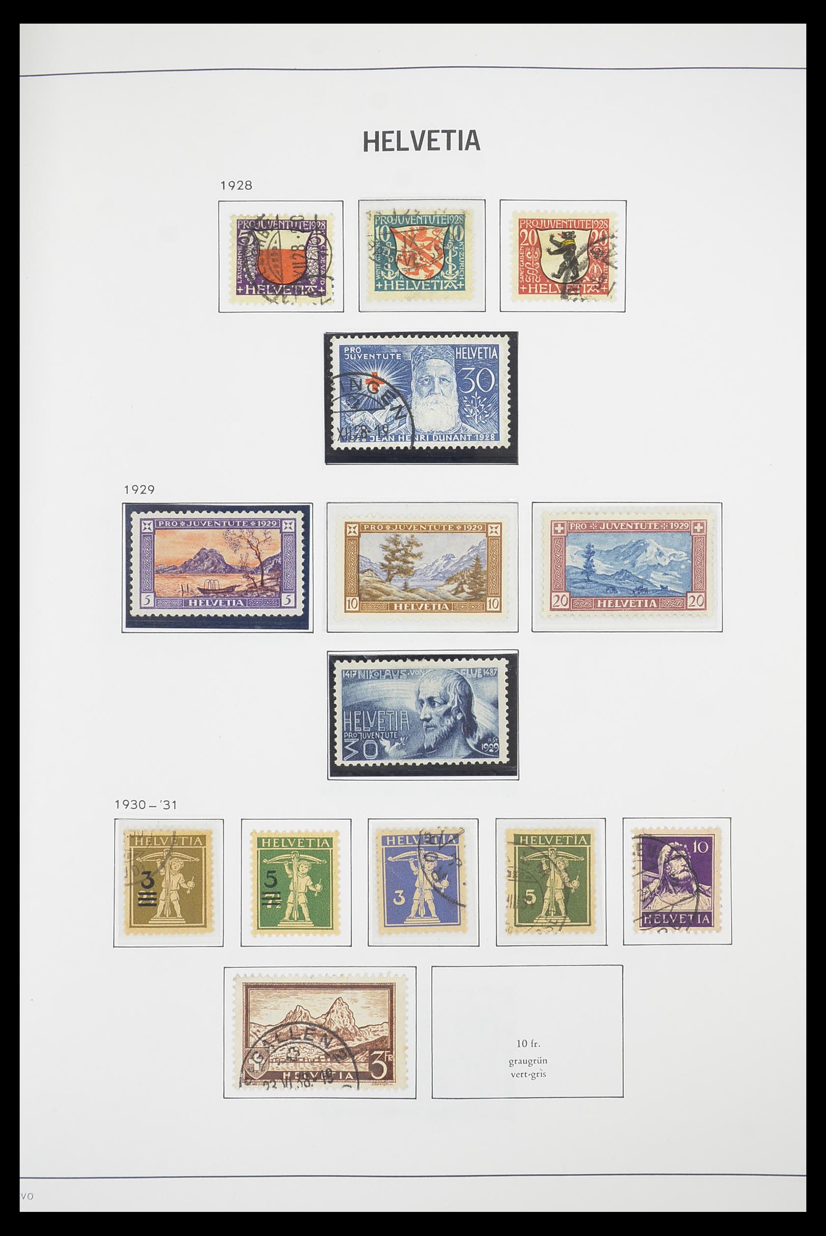33915 015 - Stamp collection 33915 Switzerland 1850-1994.