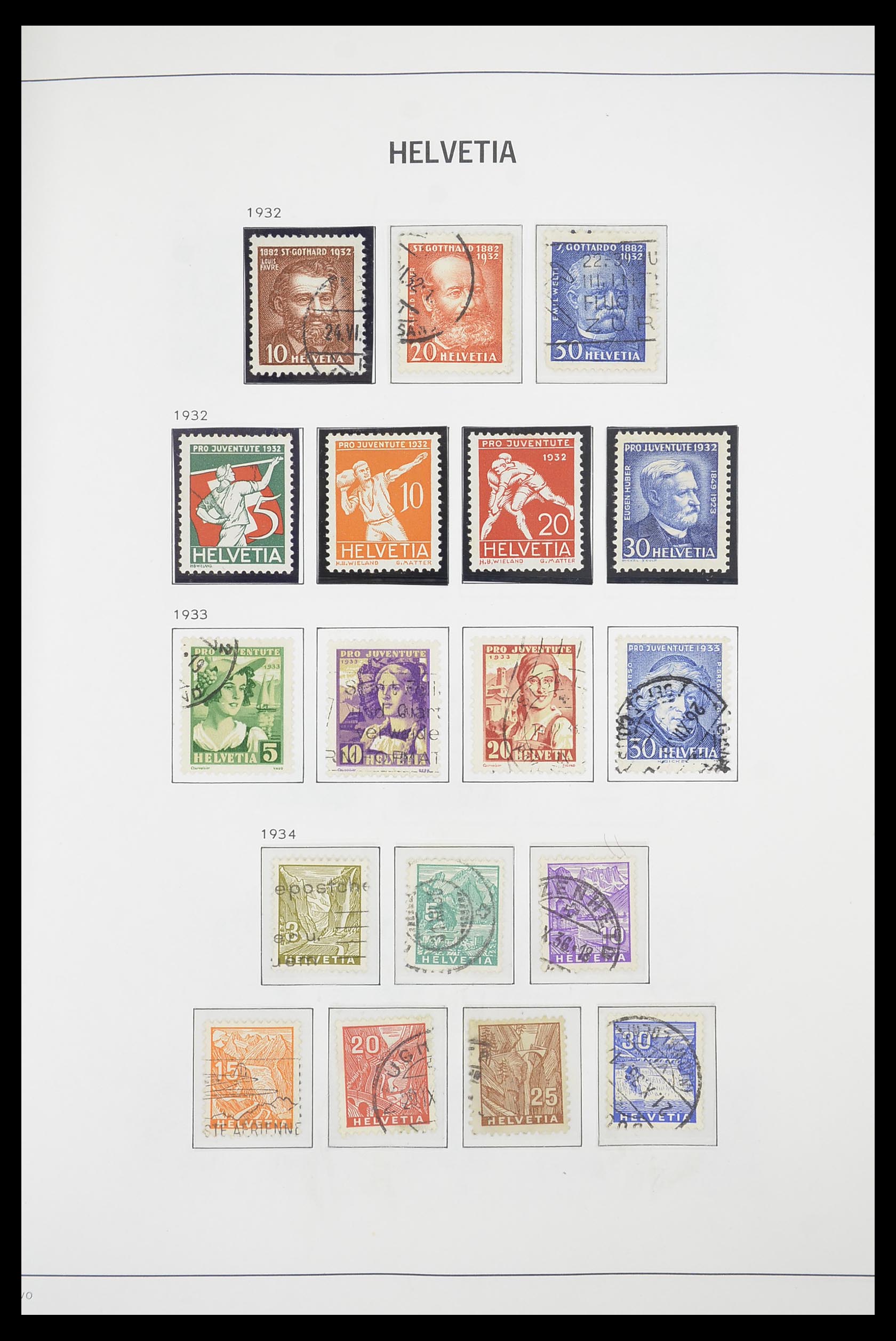 33915 017 - Stamp collection 33915 Switzerland 1850-1994.