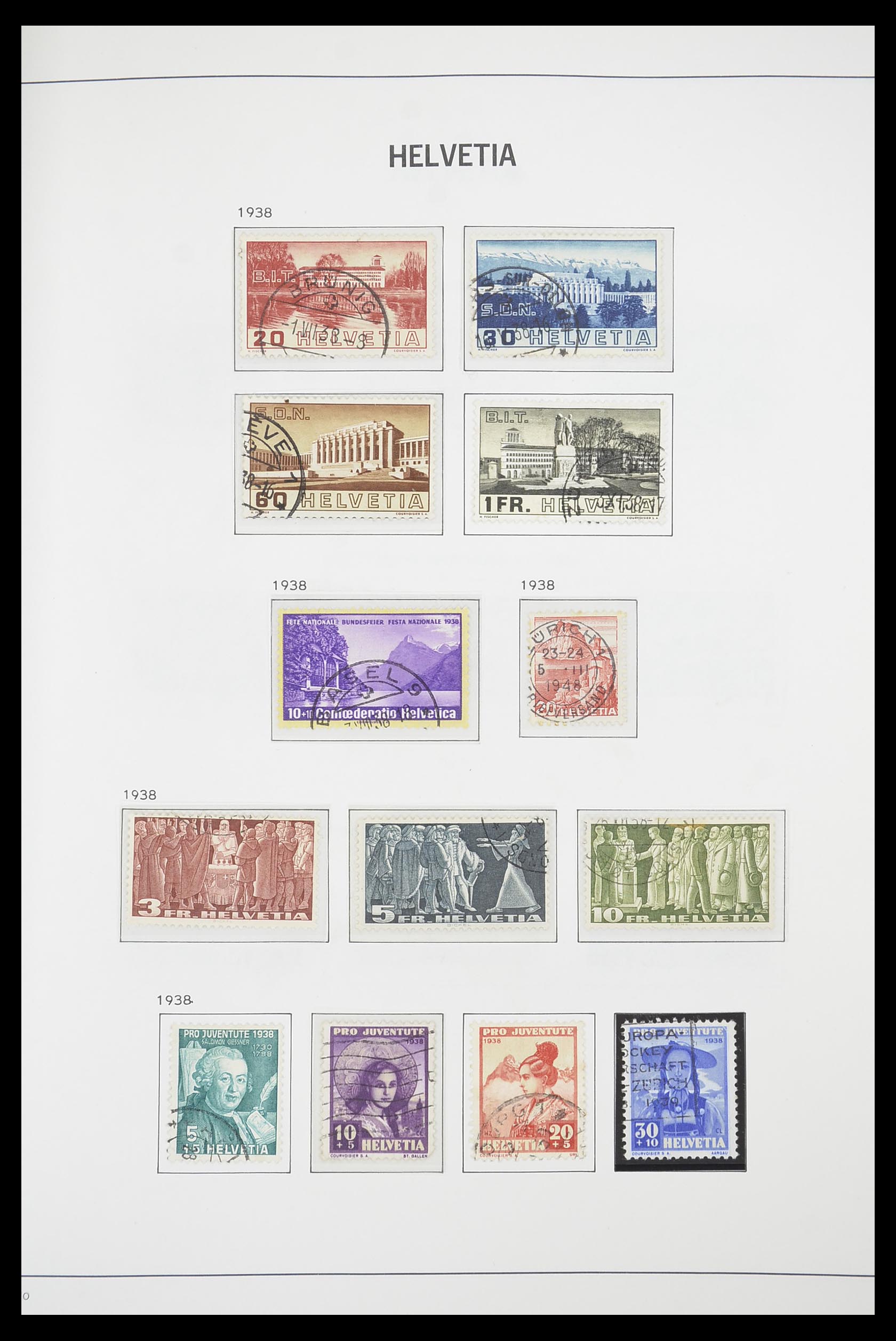 33915 020 - Stamp collection 33915 Switzerland 1850-1994.