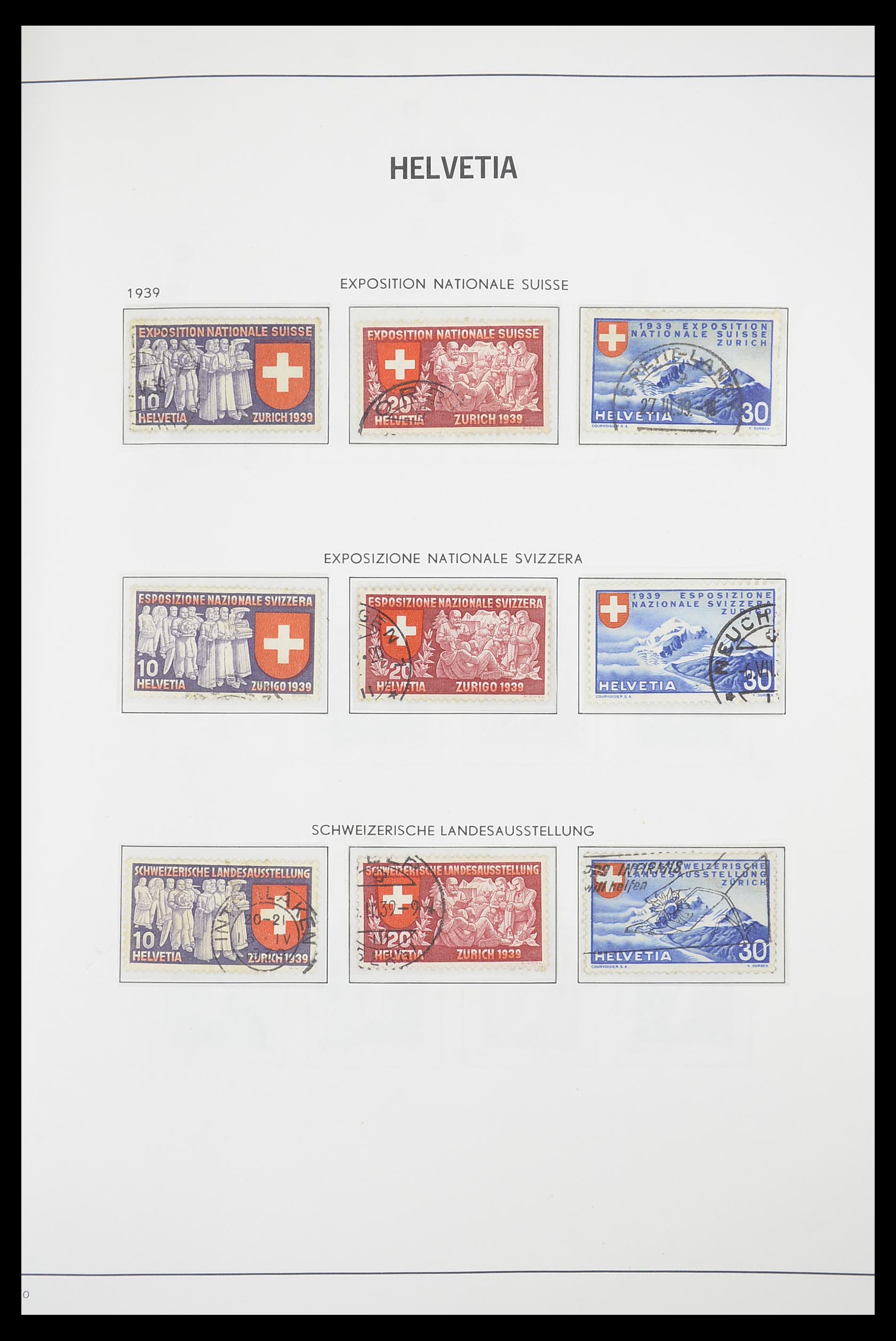 33915 021 - Stamp collection 33915 Switzerland 1850-1994.