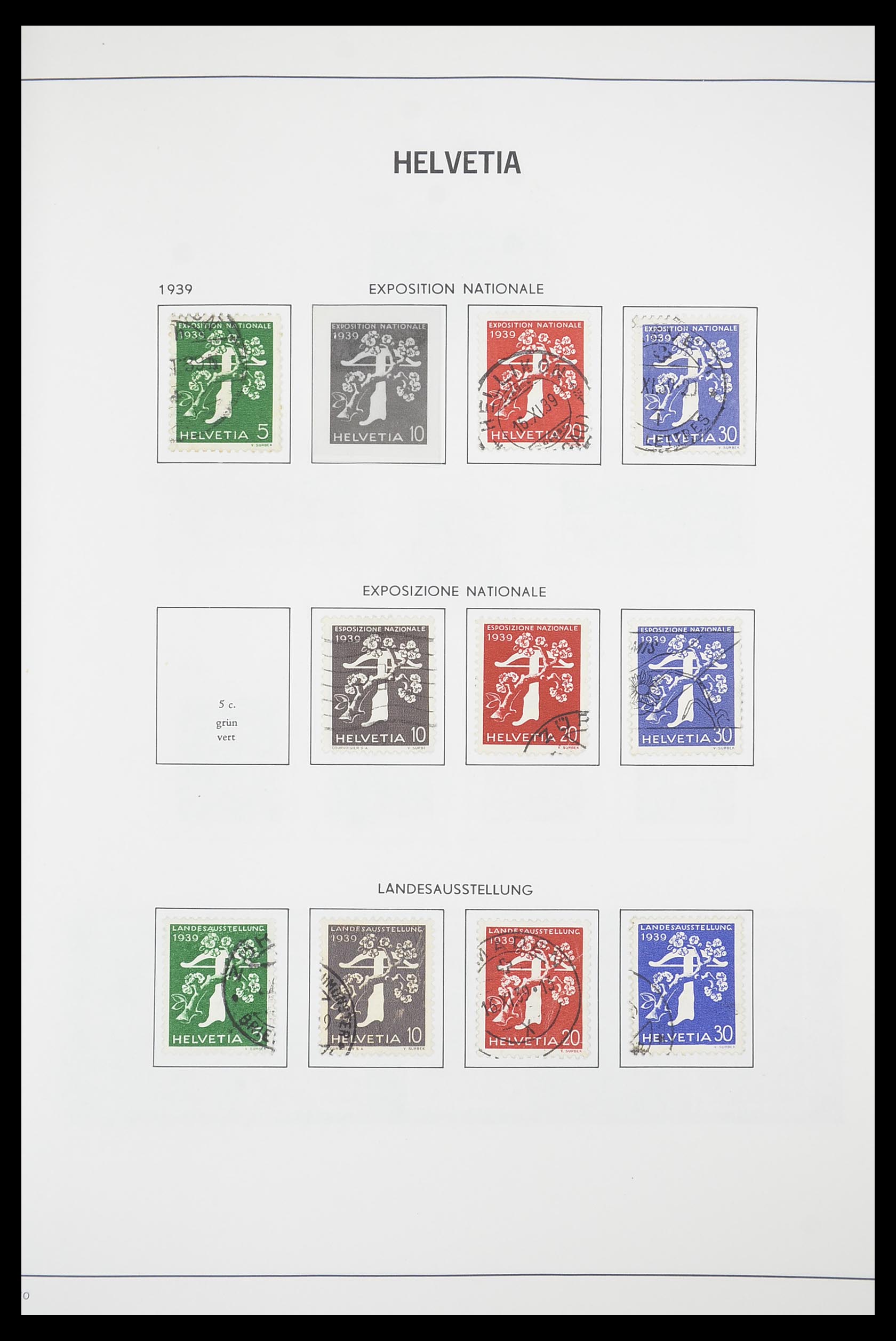 33915 022 - Stamp collection 33915 Switzerland 1850-1994.