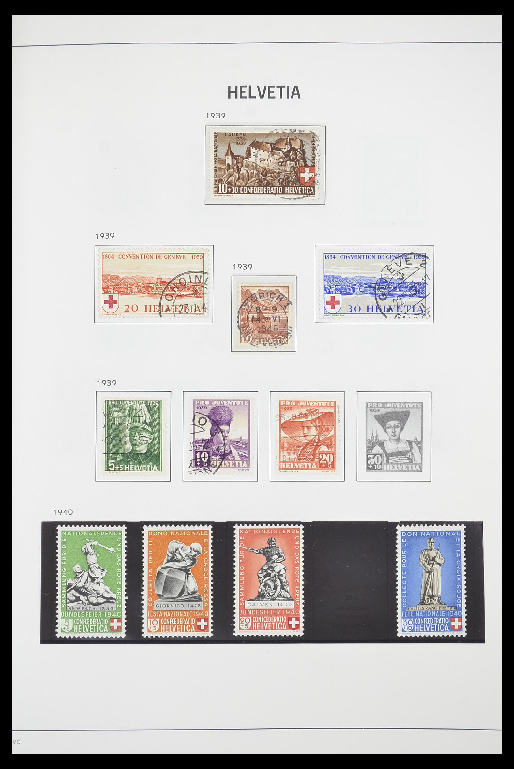 33915 023 - Stamp collection 33915 Switzerland 1850-1994.