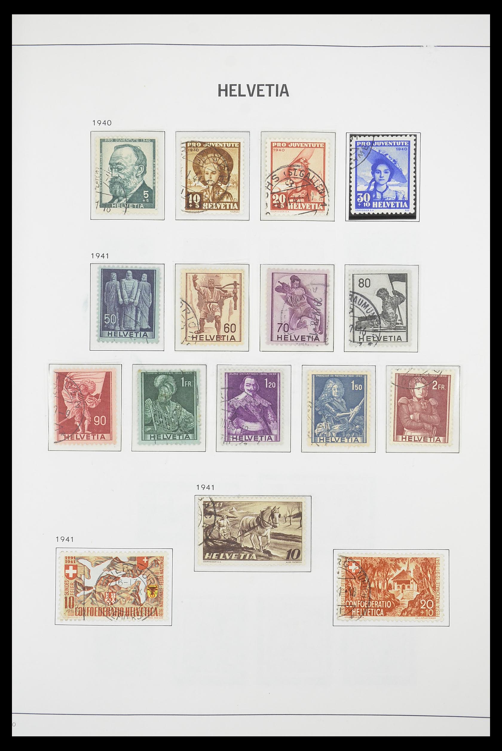 33915 024 - Stamp collection 33915 Switzerland 1850-1994.