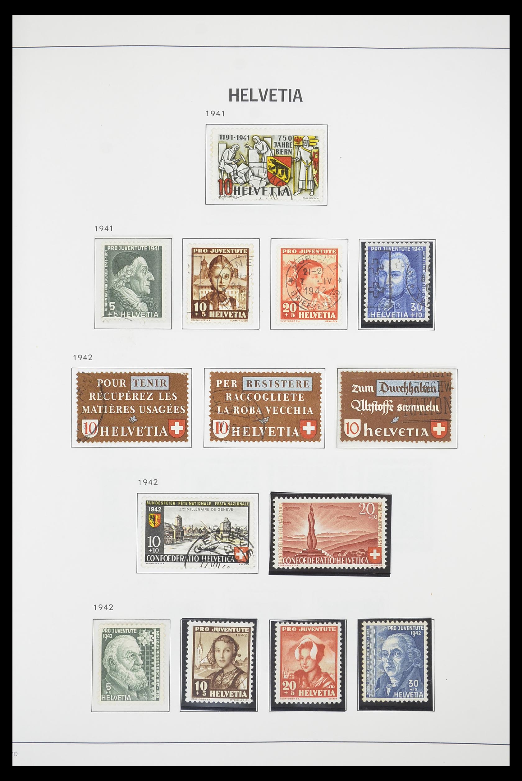 33915 025 - Stamp collection 33915 Switzerland 1850-1994.