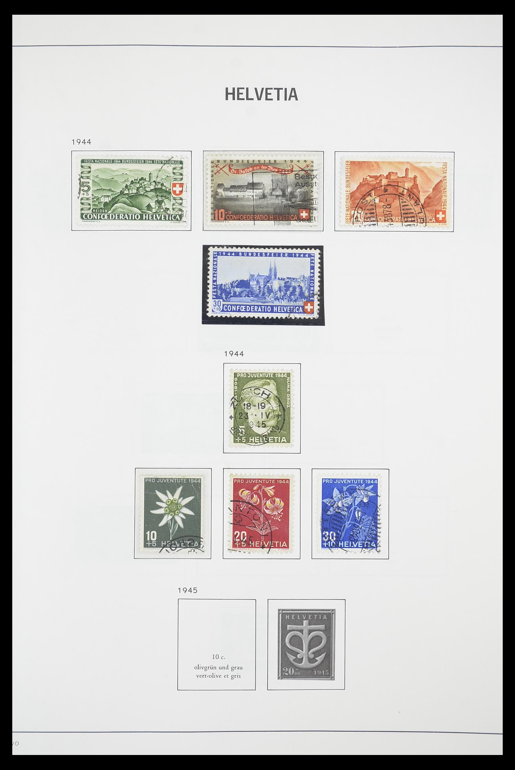 33915 027 - Stamp collection 33915 Switzerland 1850-1994.