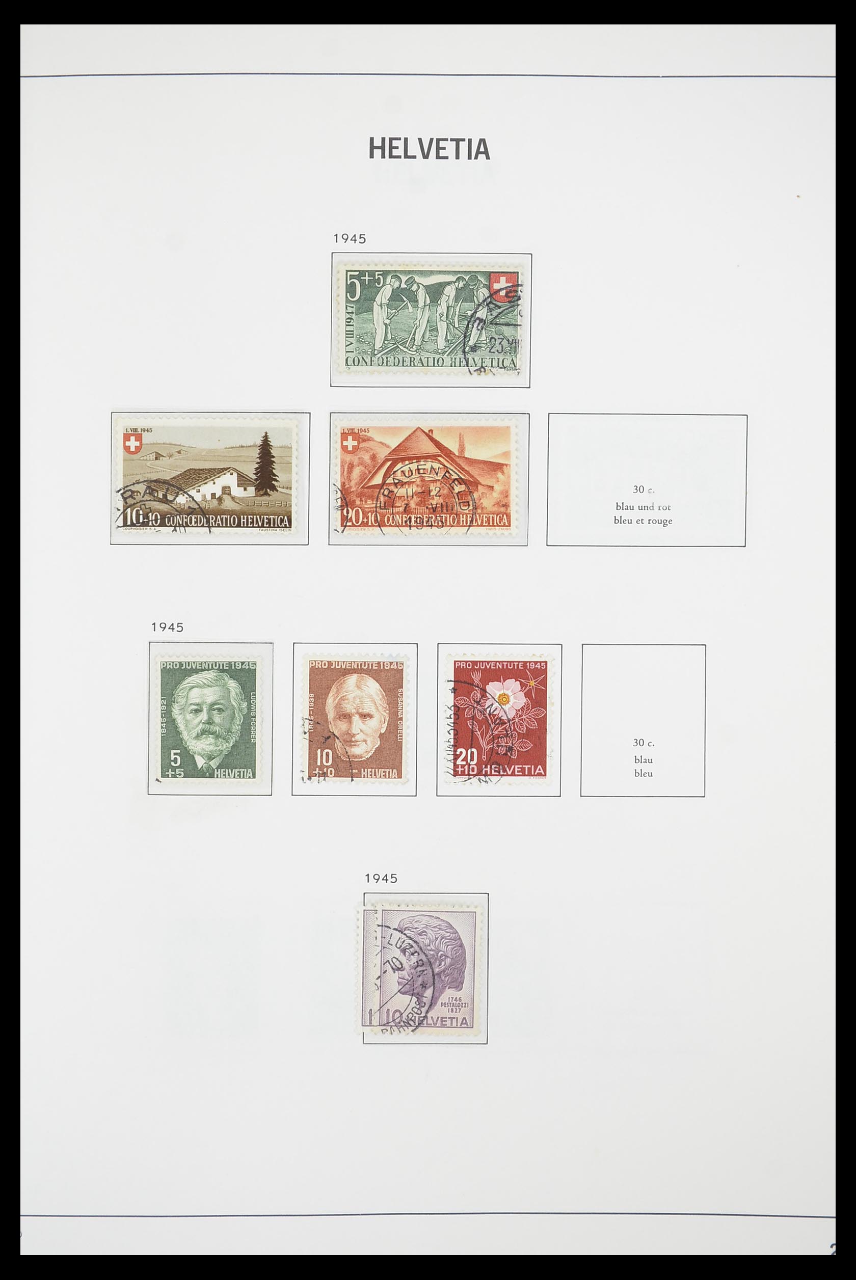 33915 029 - Stamp collection 33915 Switzerland 1850-1994.