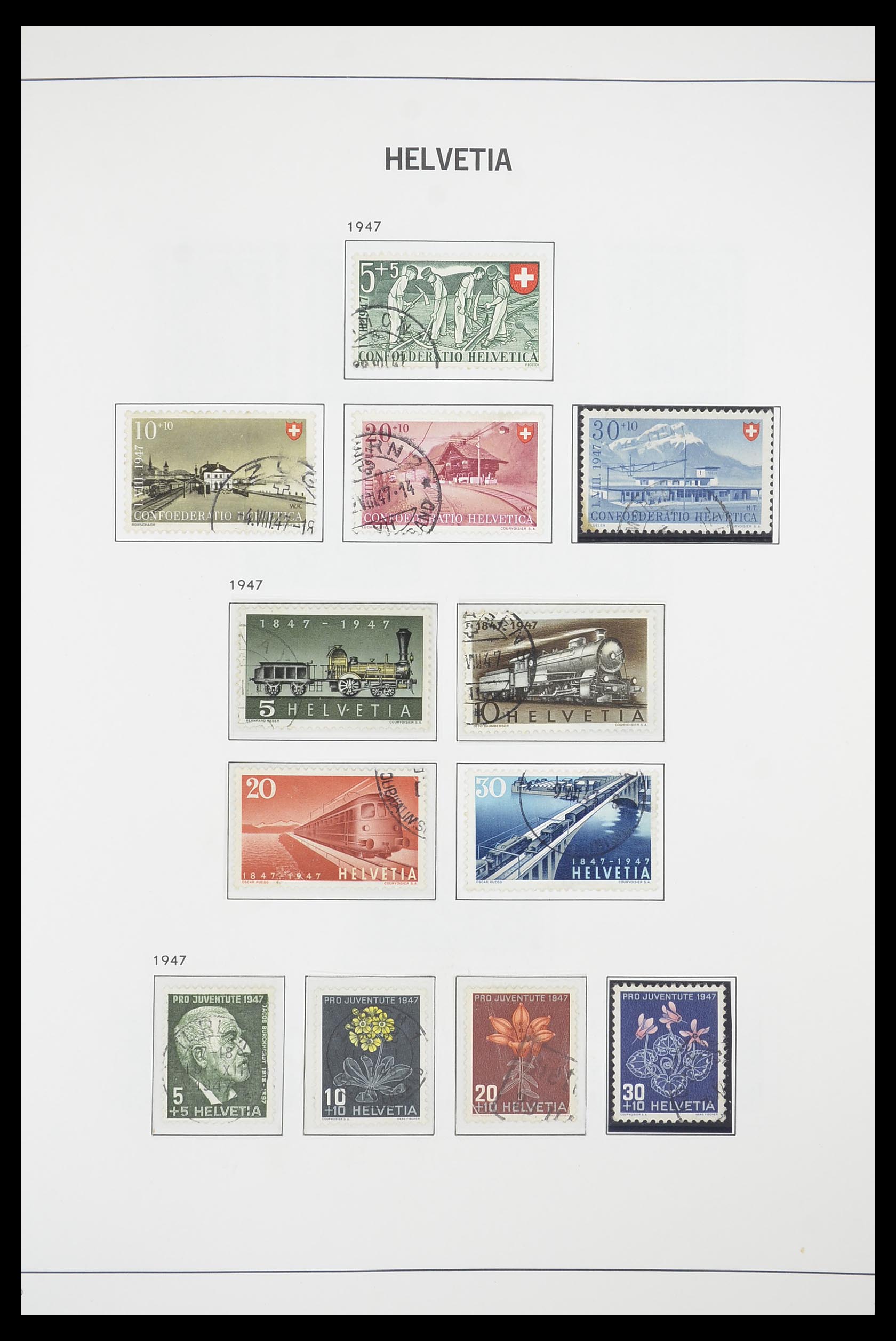 33915 031 - Stamp collection 33915 Switzerland 1850-1994.