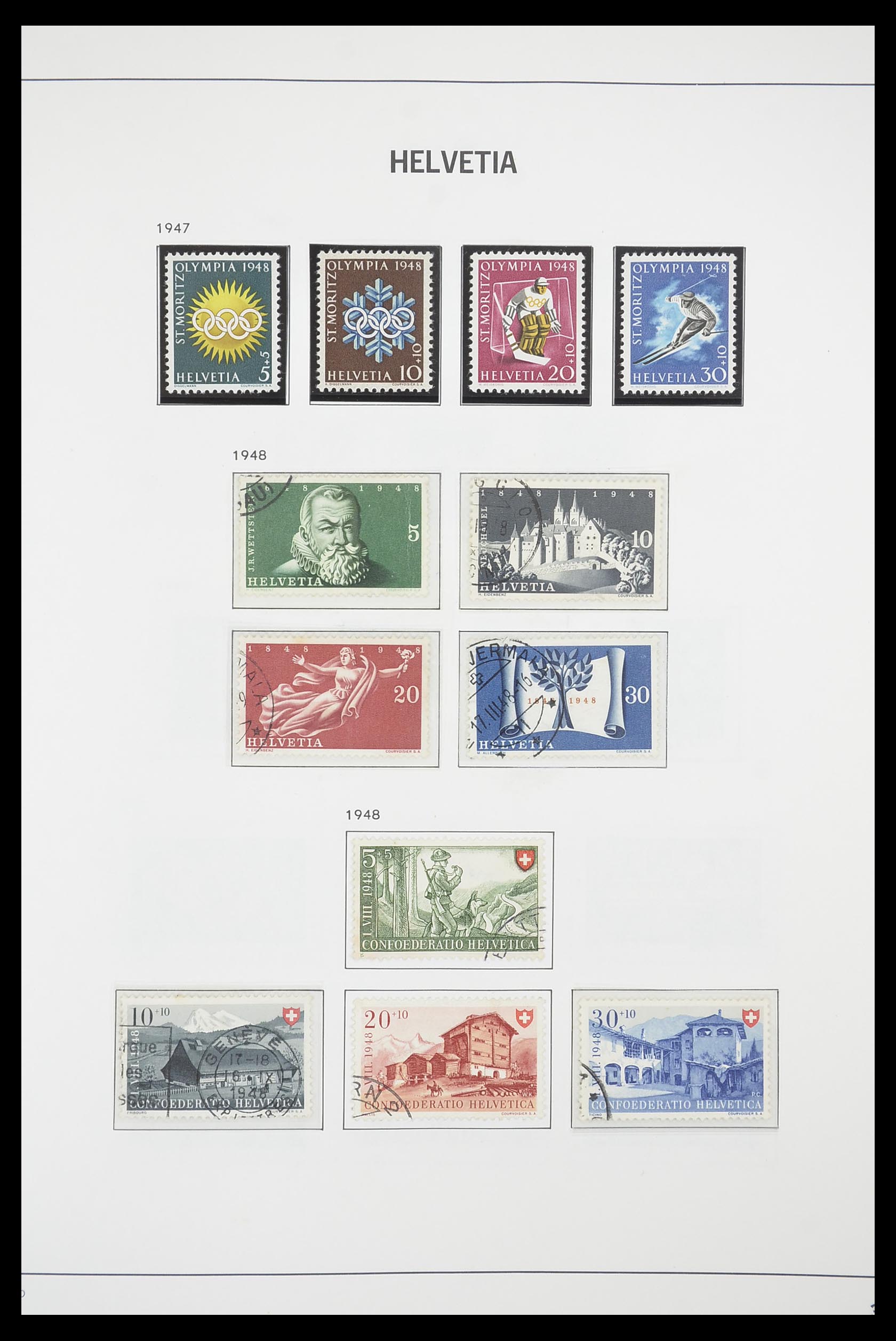 33915 032 - Stamp collection 33915 Switzerland 1850-1994.