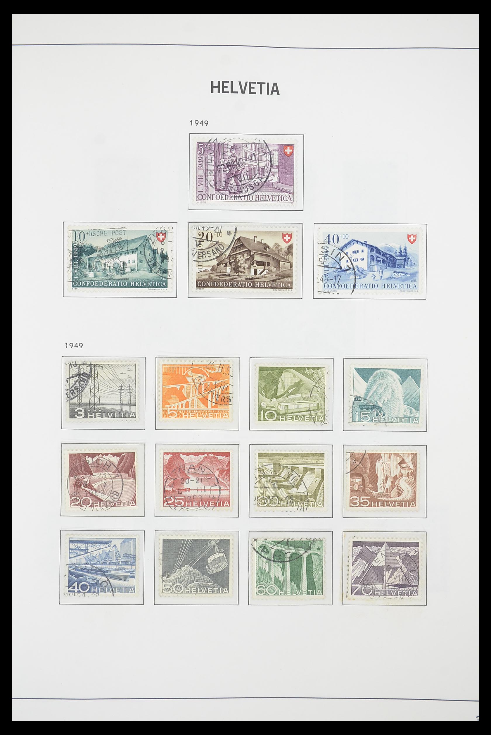 33915 034 - Stamp collection 33915 Switzerland 1850-1994.