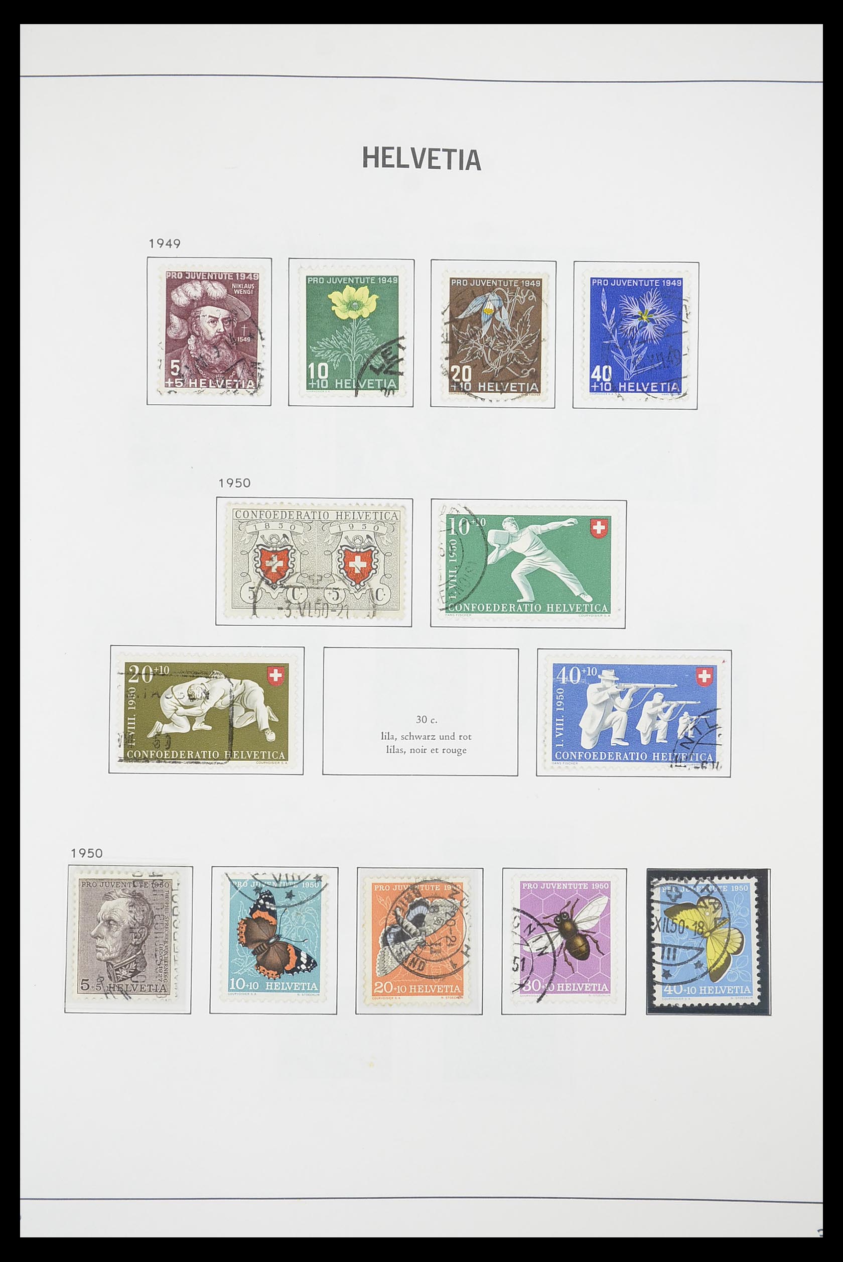 33915 035 - Stamp collection 33915 Switzerland 1850-1994.
