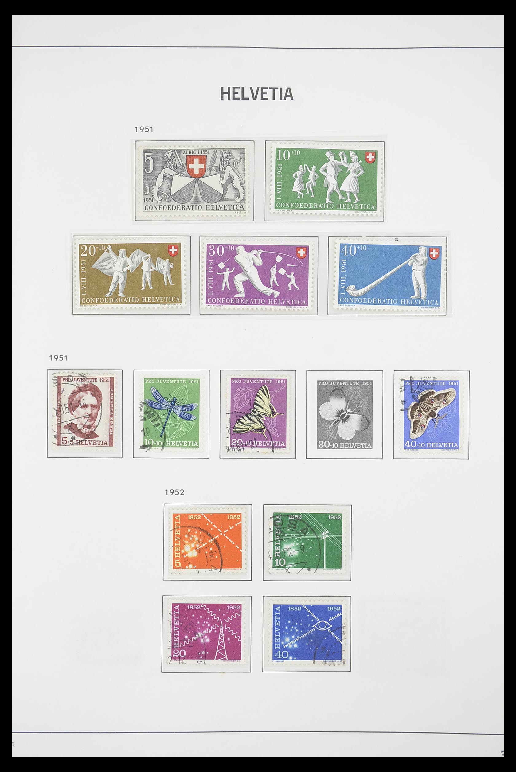 33915 036 - Stamp collection 33915 Switzerland 1850-1994.